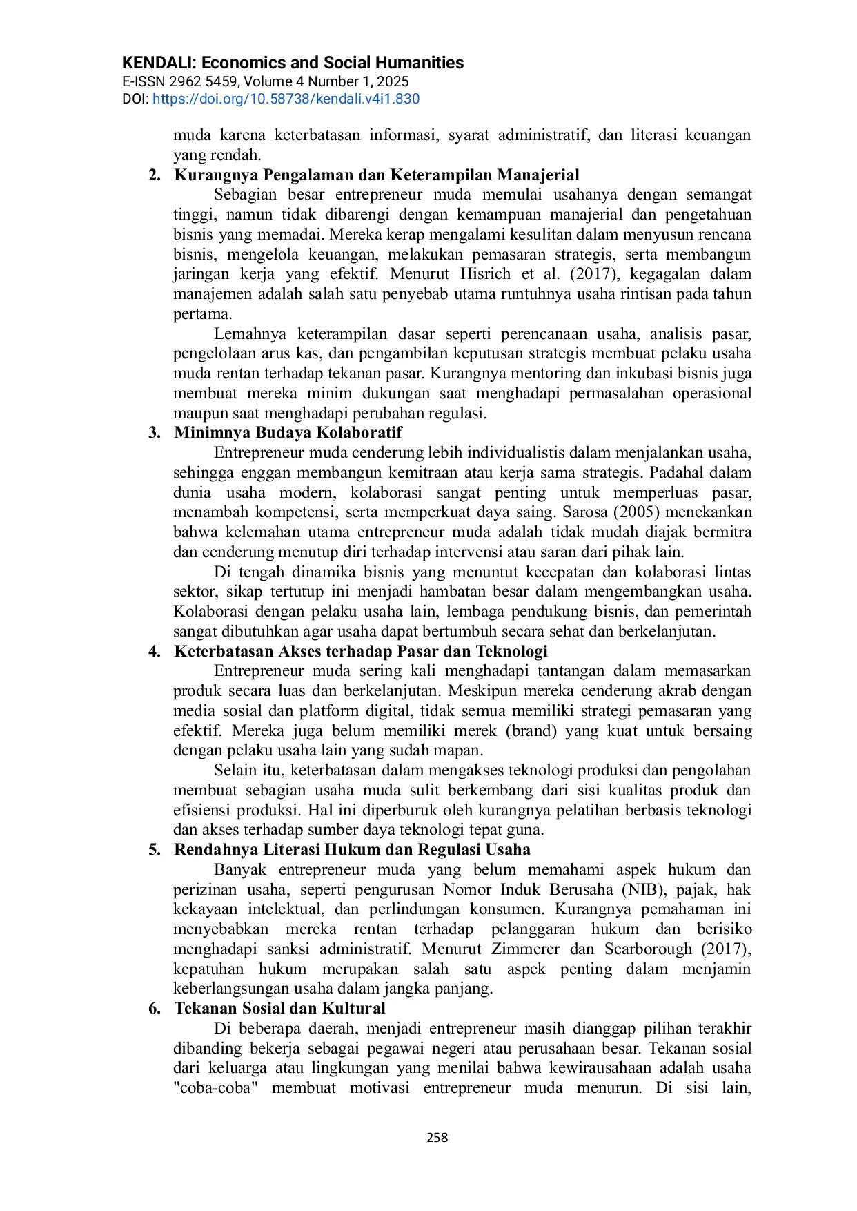 JURIS Peran Strategis Entrepreneur Muda dalam Mendorong Pertumbuhan Ekonomi Nasional