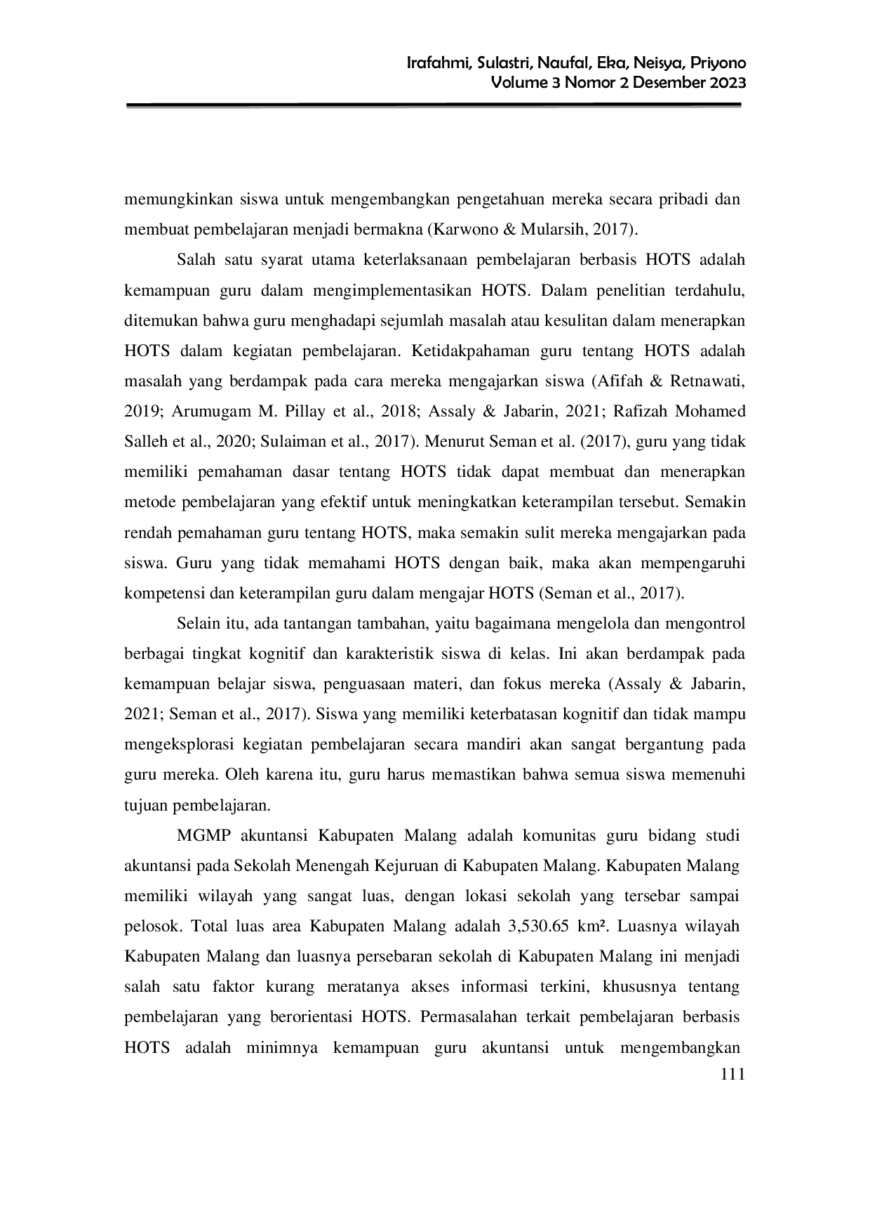 JURIS Edukasi Pembelajaran Berbasis HOTS Bagi Guru SMK Akuntansi