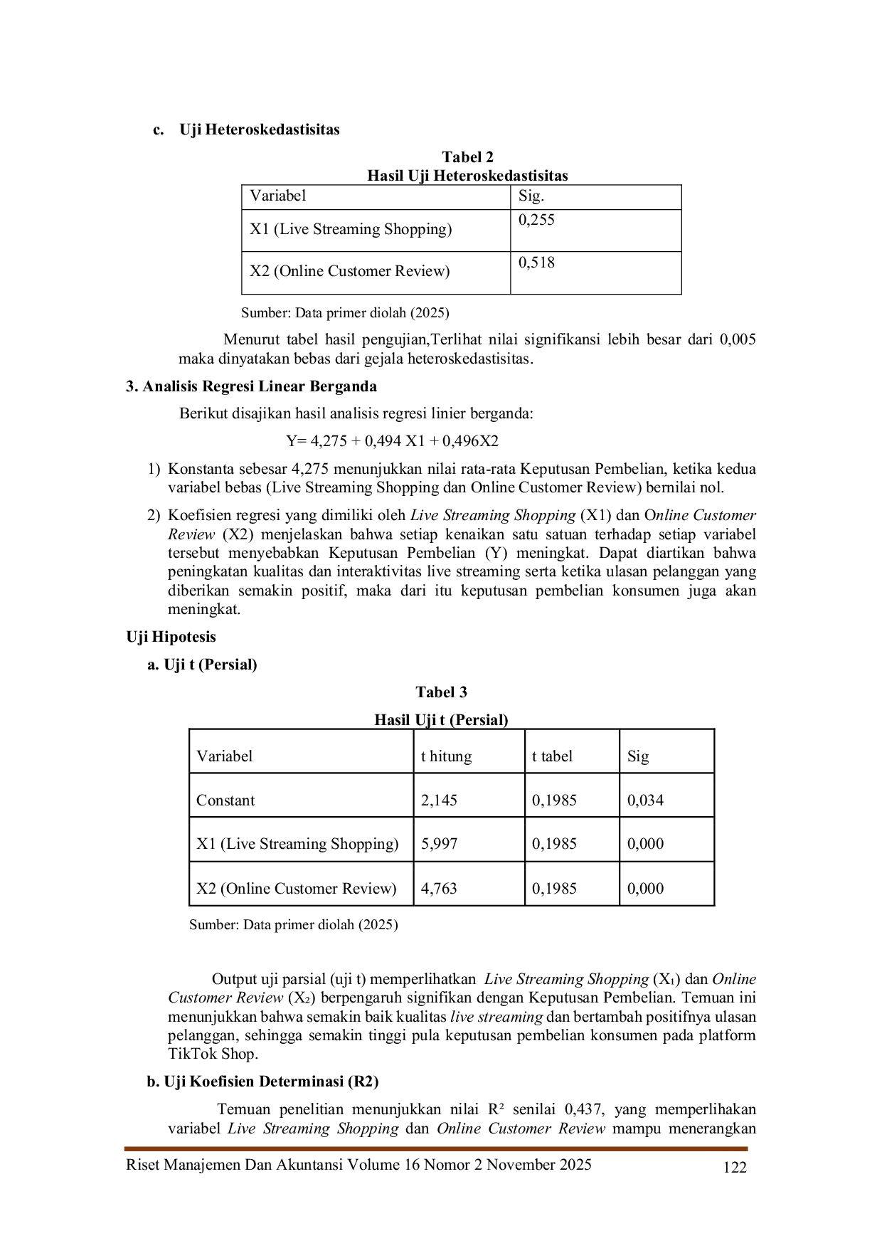 JURIS Faktor yang Mempengaruhi Keputusan Pembelian Gen Z pada TikTok Shop di Sukoharjo