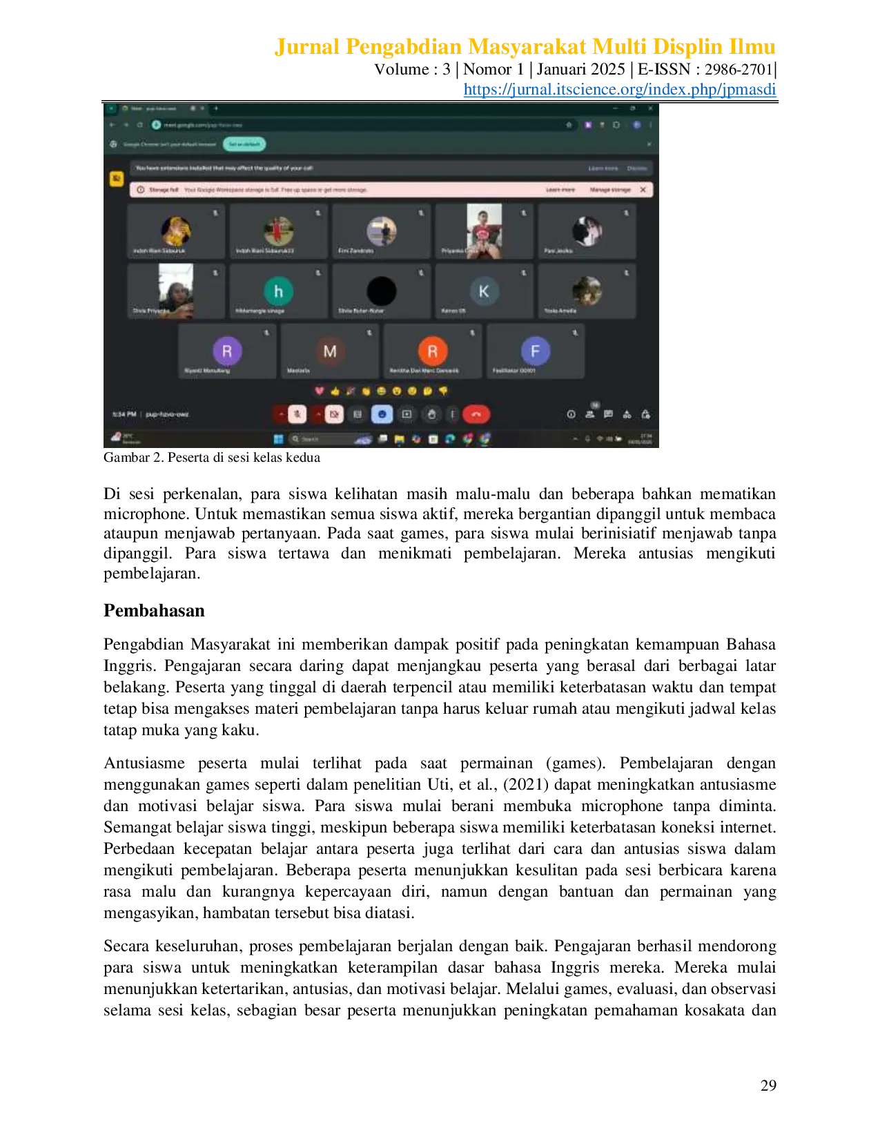 JURIS Pengajaran Bahasa Inggris Gratis Secara Online