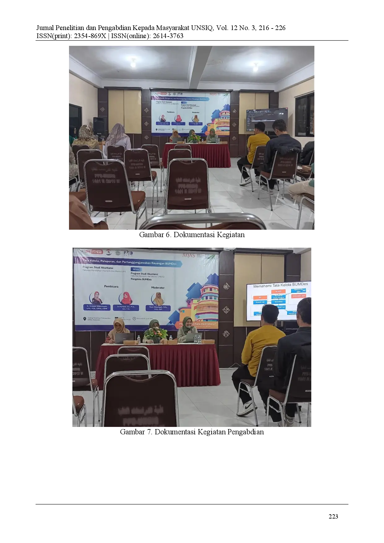 juris Simple Bookkeeping Practice Guidance To Improve Bumdes Businesses In Wonosobo District