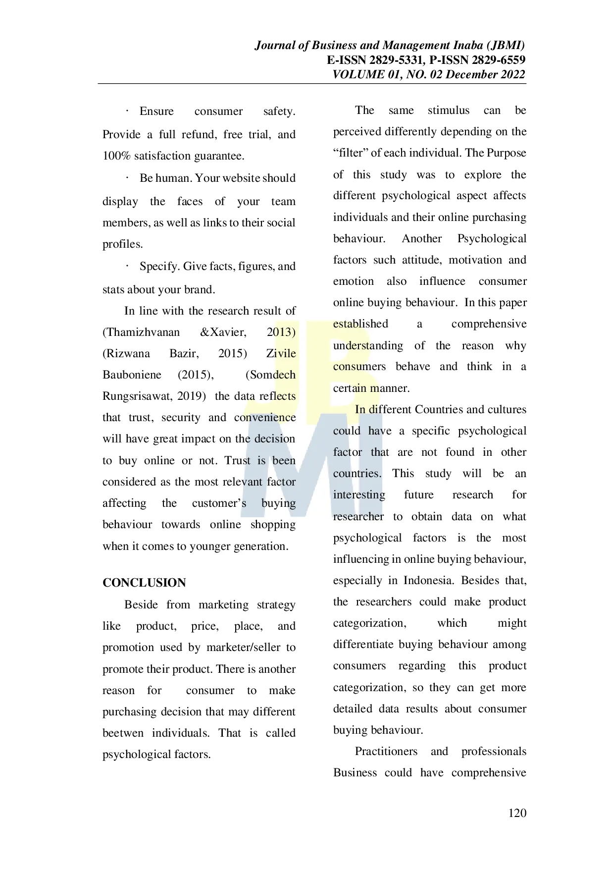 JURIS Psychological Factors Affects Online Buying Behaviour