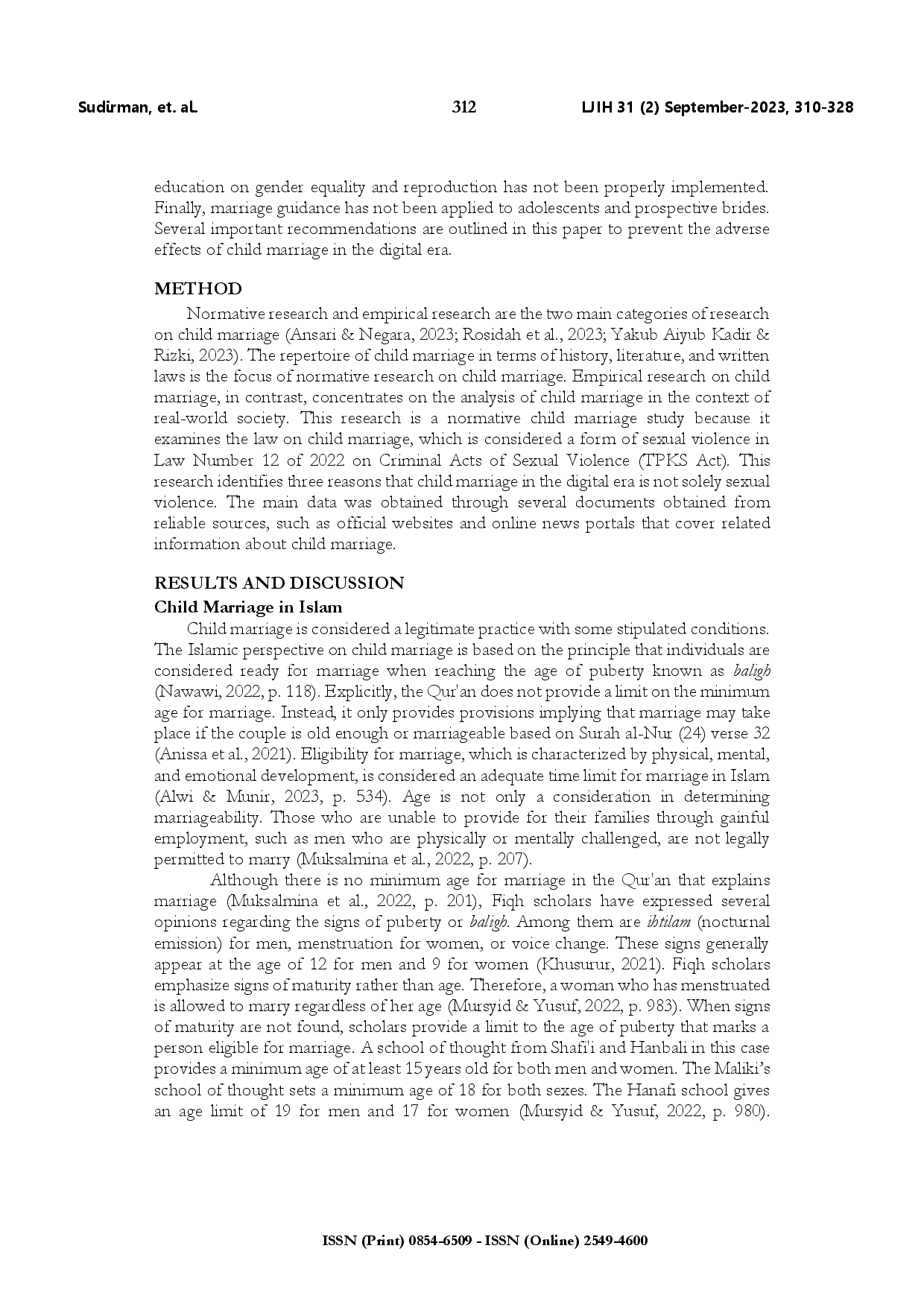 juris Examining the complexity of child marriage as sexual violence in digital era