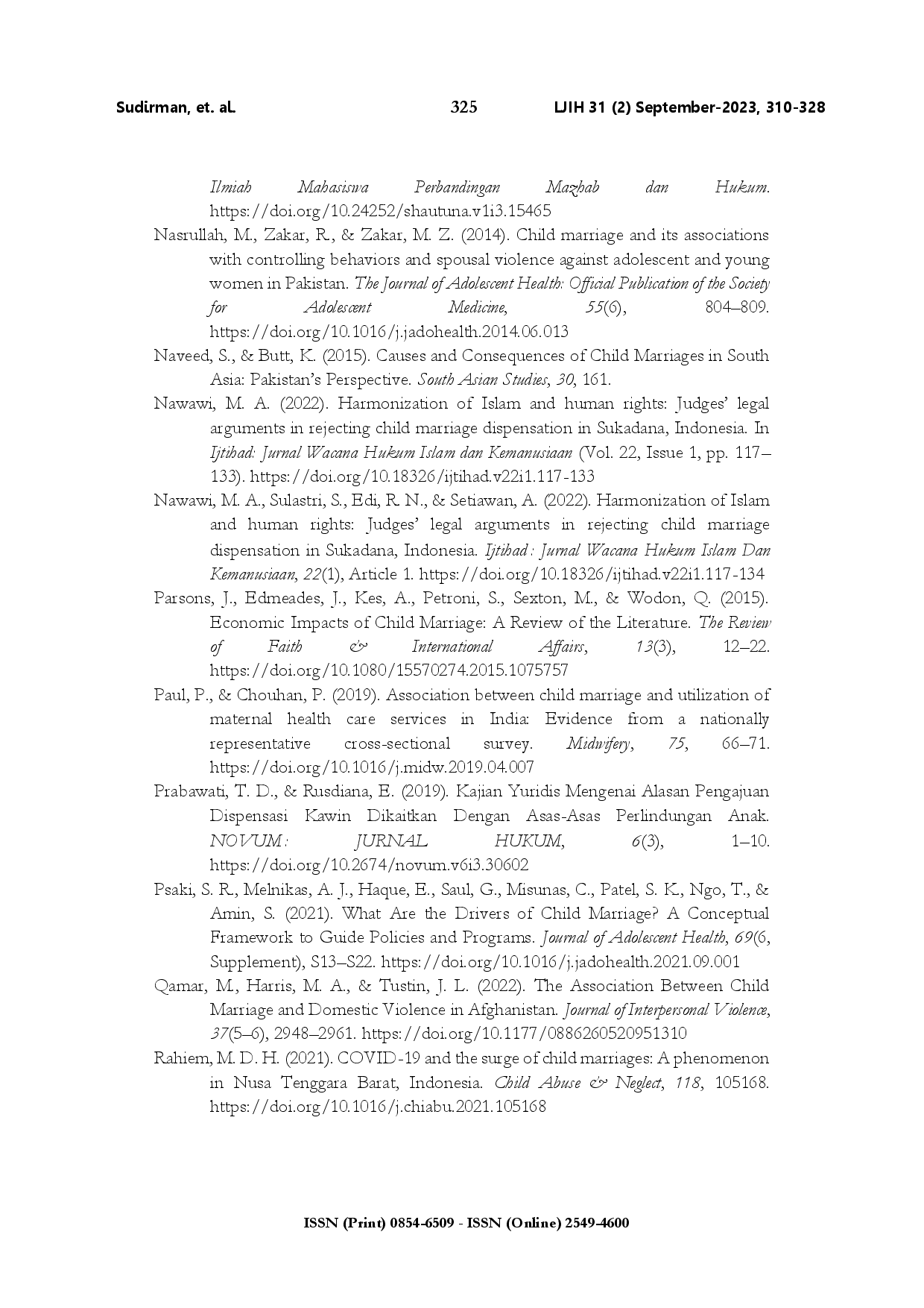 juris Examining the complexity of child marriage as sexual violence in digital era