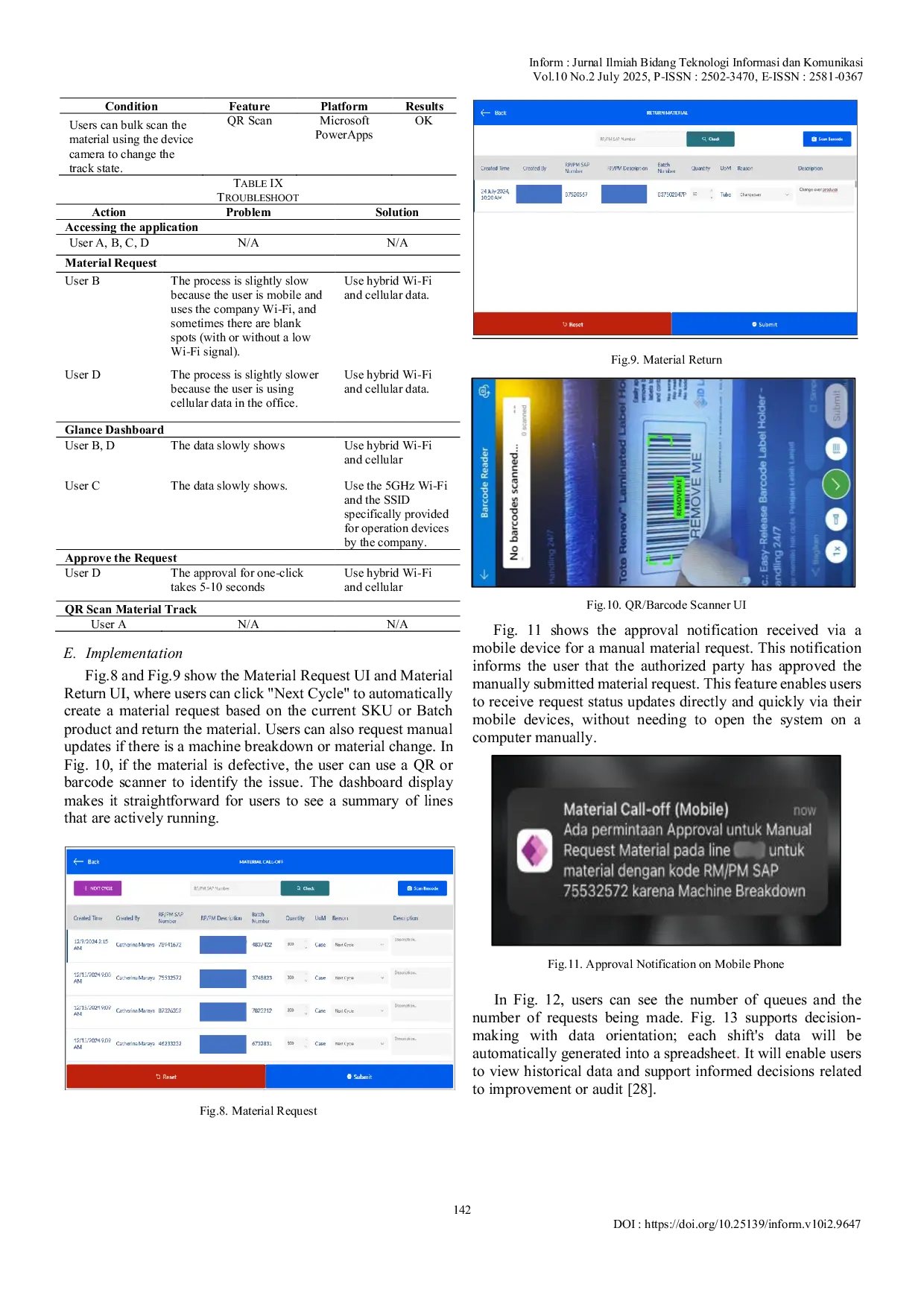 JURIS Development of Material Requisition System Application Using Rapid Application Development Methodology in Fast Moving Consumer Goods Companies