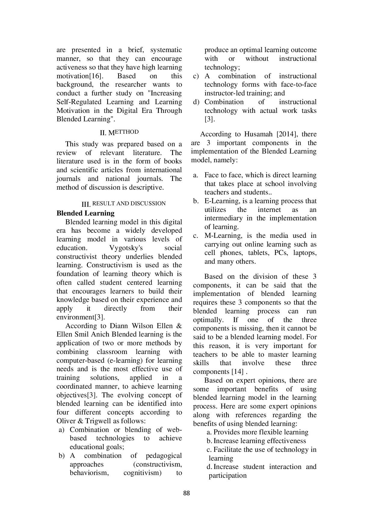 JURIS Improvement Self Regulated Learning And Learning Motivation In The Digital Era Through Blended Learning