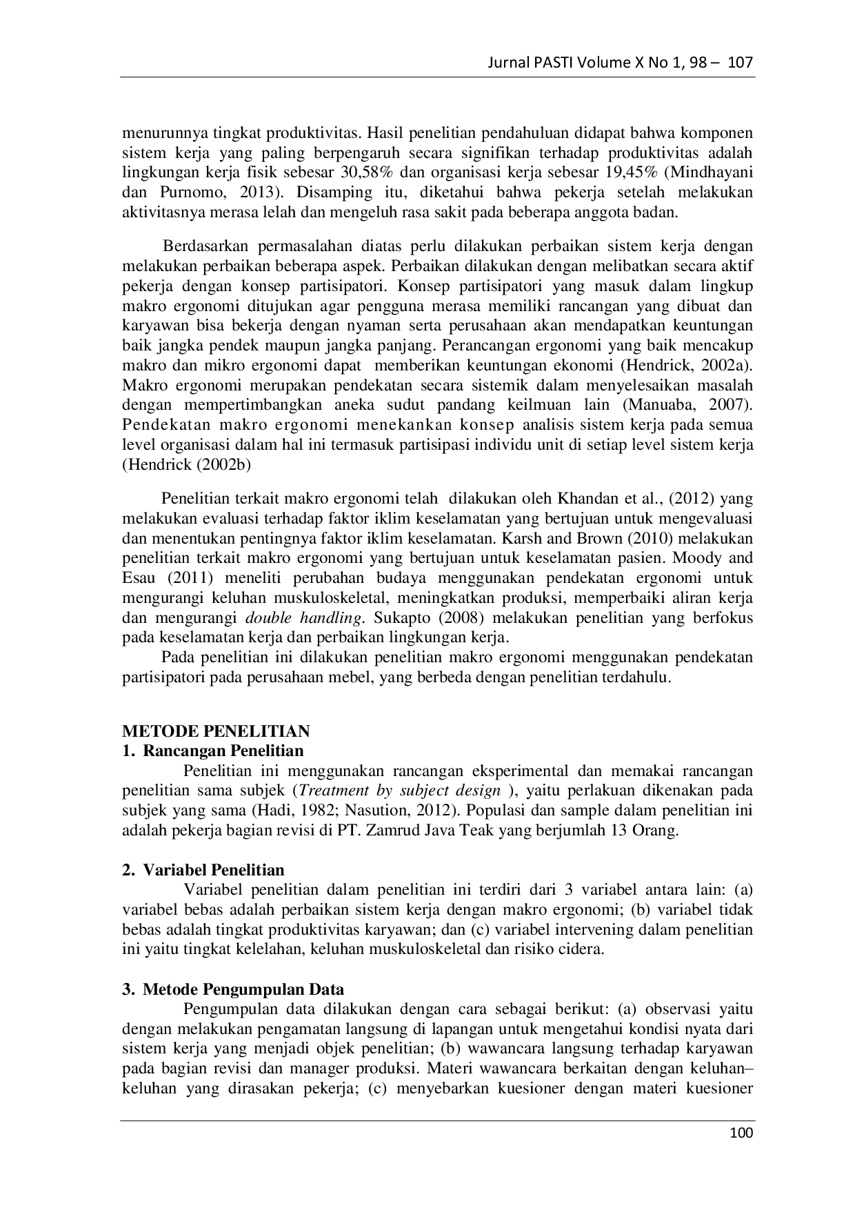 JURIS Perbaikan Sistem Kerja Untuk Meningkatkan Produktivitas Karyawan