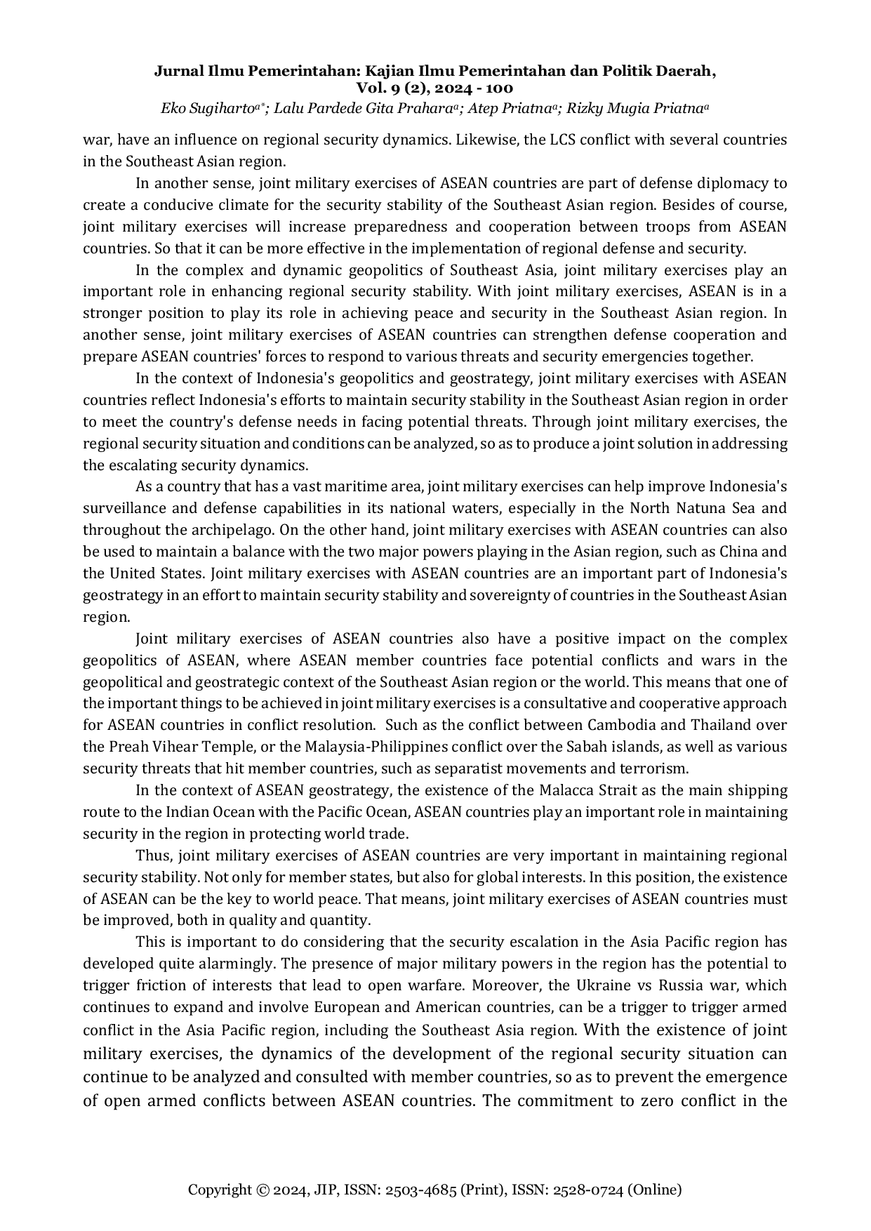 JURIS Government Collaboration in Enhancing National Defense