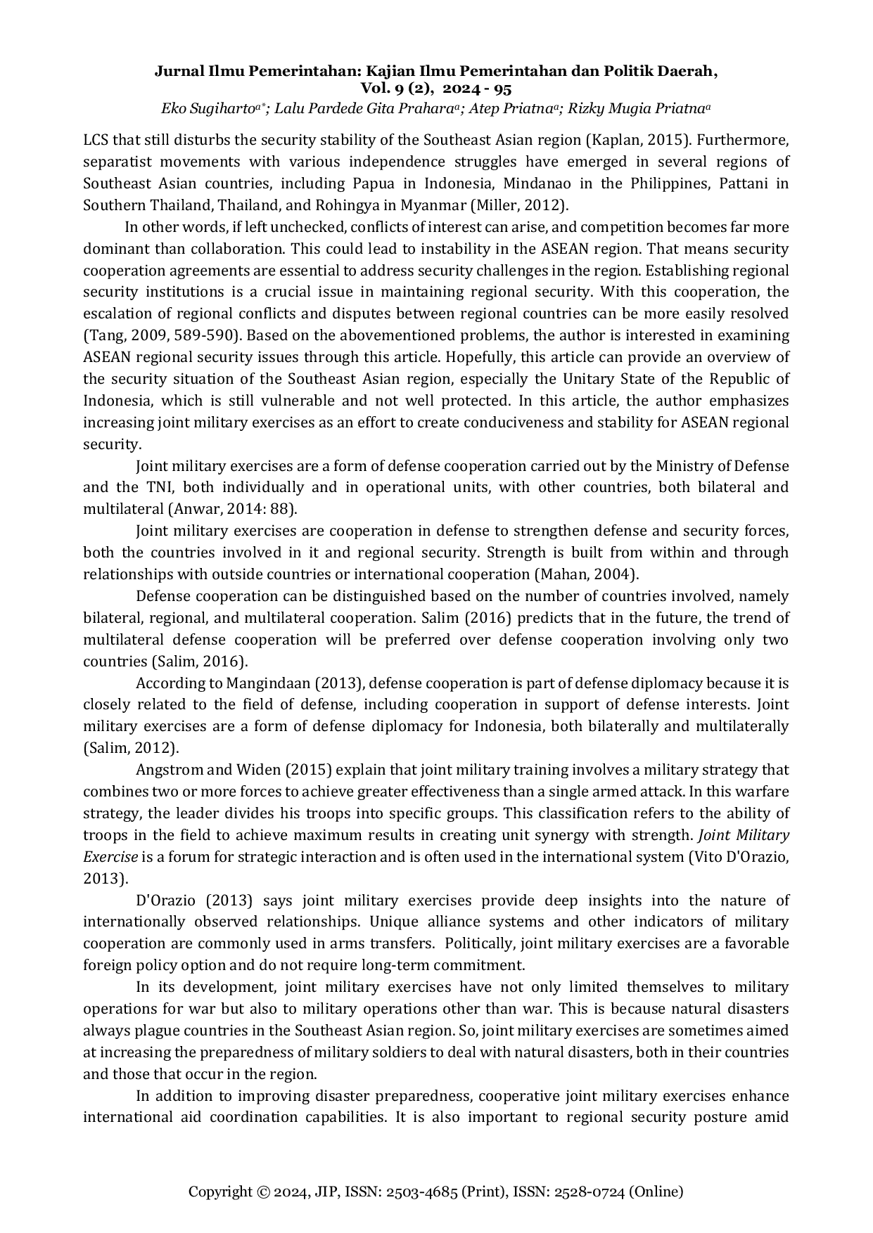 JURIS Government Collaboration in Enhancing National Defense