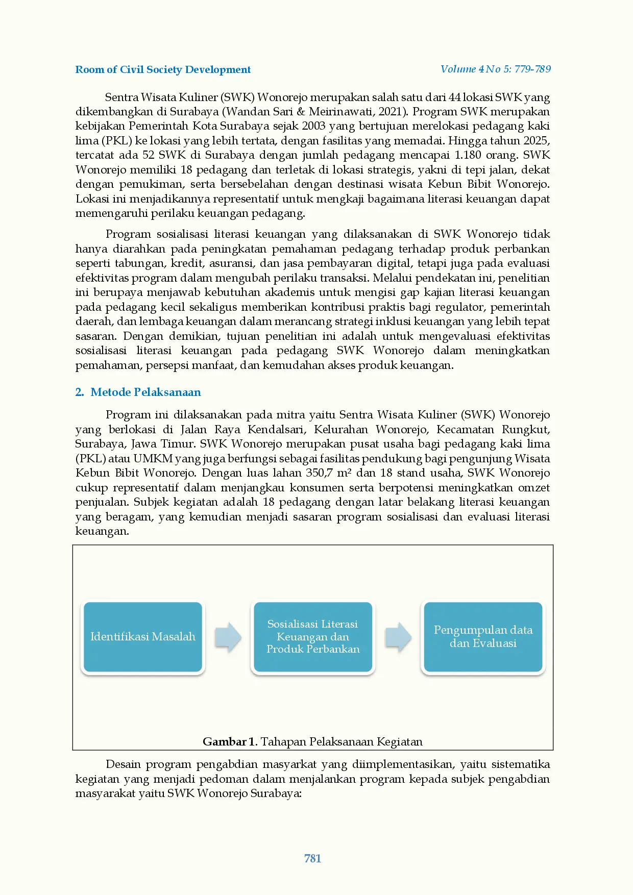 juris Optimalisasi Literasi Keuangan melalui Sosialisasi pada Pedagang Sentra Wisata Kuliner Wonorejo Surabaya