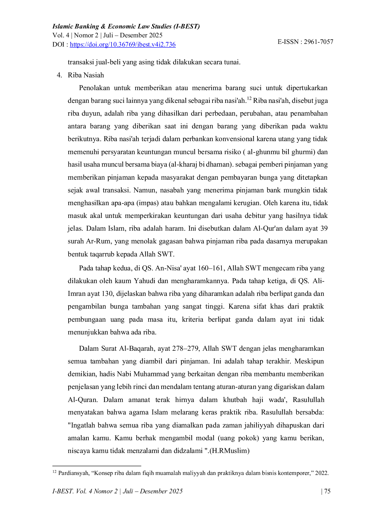 JURIS Riba Dalam Perspektif Fiqih Muamalah