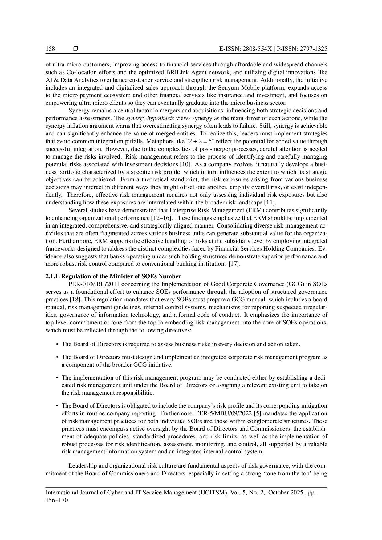 JURIS A Structural Model of Risk Governance and Maturity in Ultra Microfinance SOEs