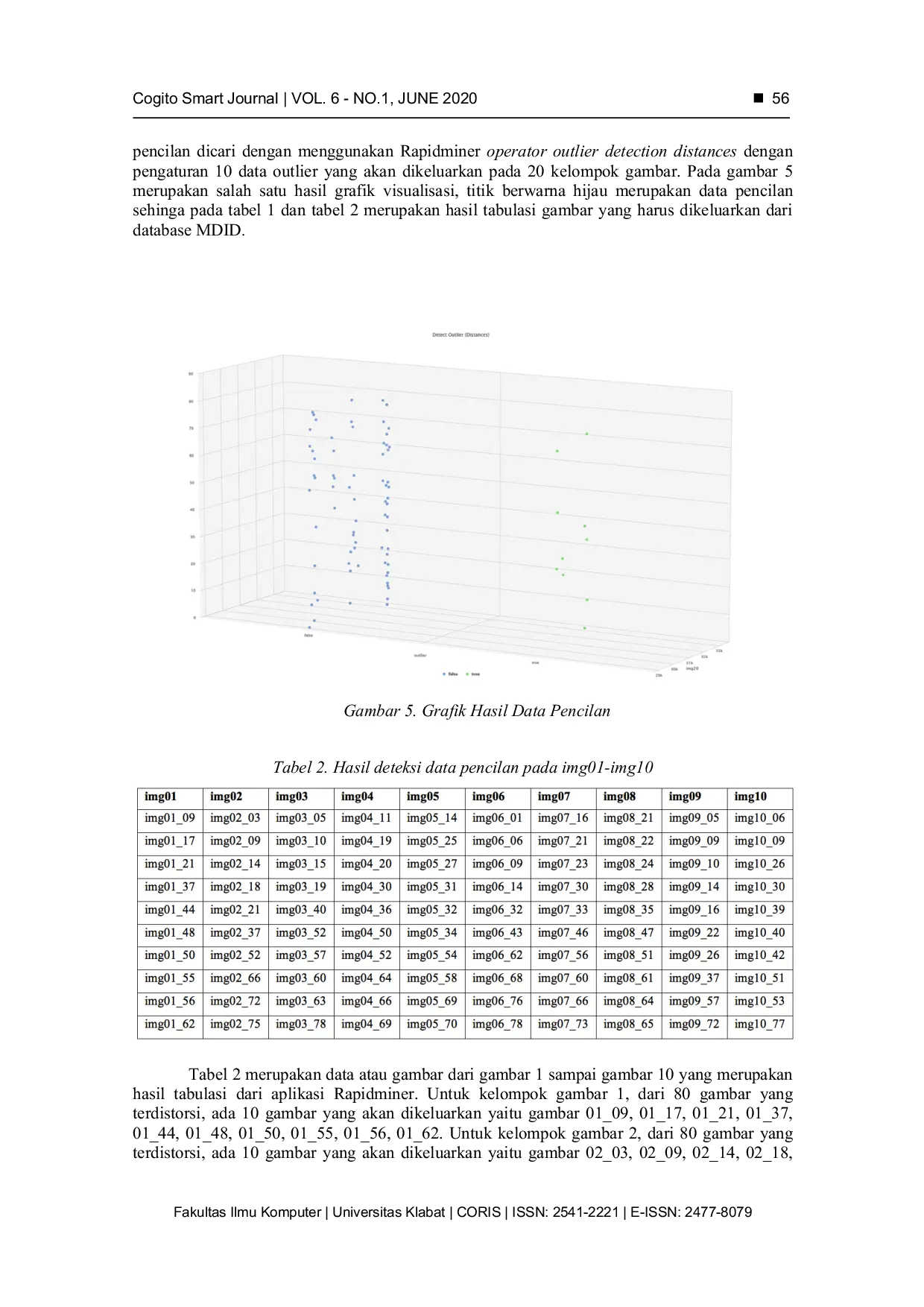 JURIS Analisis Seleksi Tingkat Kecocokan Gambar pada MDID Multimedia Database Dengan Menggunakan Metode ImageDNA