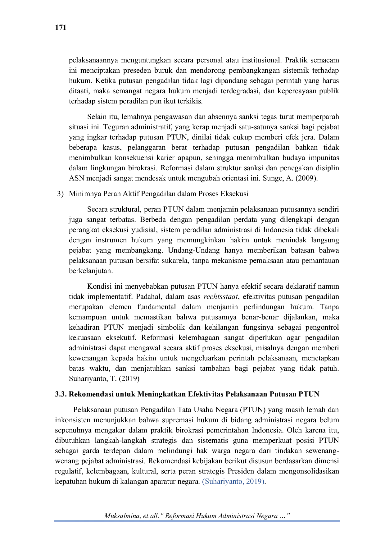 JURIS Reformasi Hukum Administrasi Negara dalam Mewujudkan Good Governance dan Kepastian Hukum di Indonesia