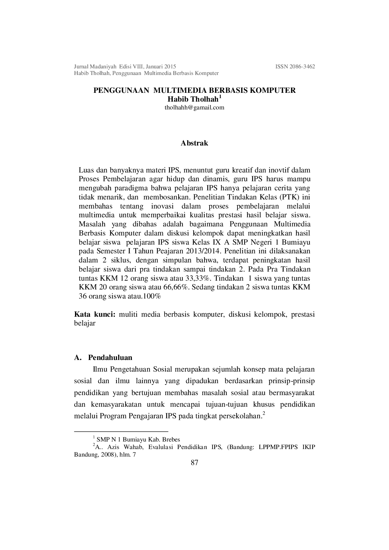 juris Penggunaan Multimedia Berbasis Komputer