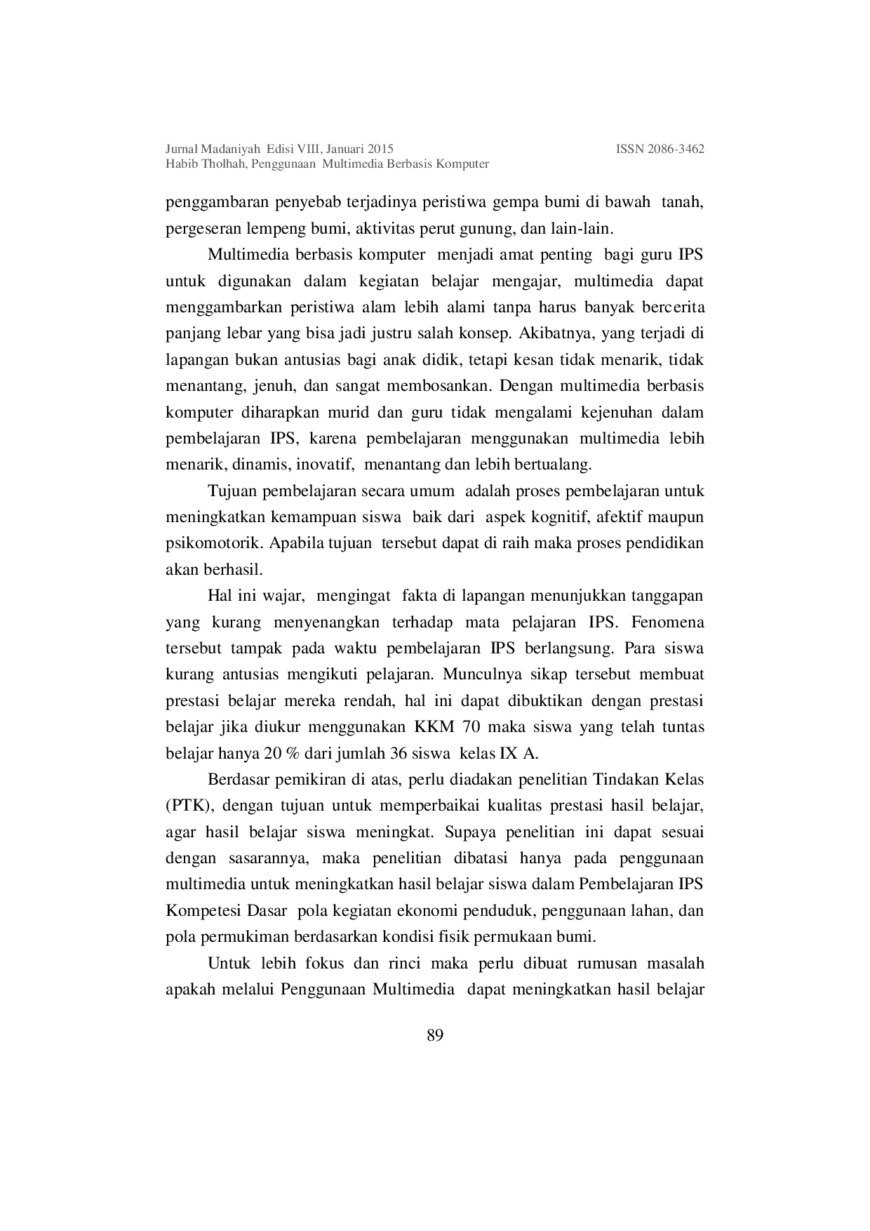 juris Penggunaan Multimedia Berbasis Komputer