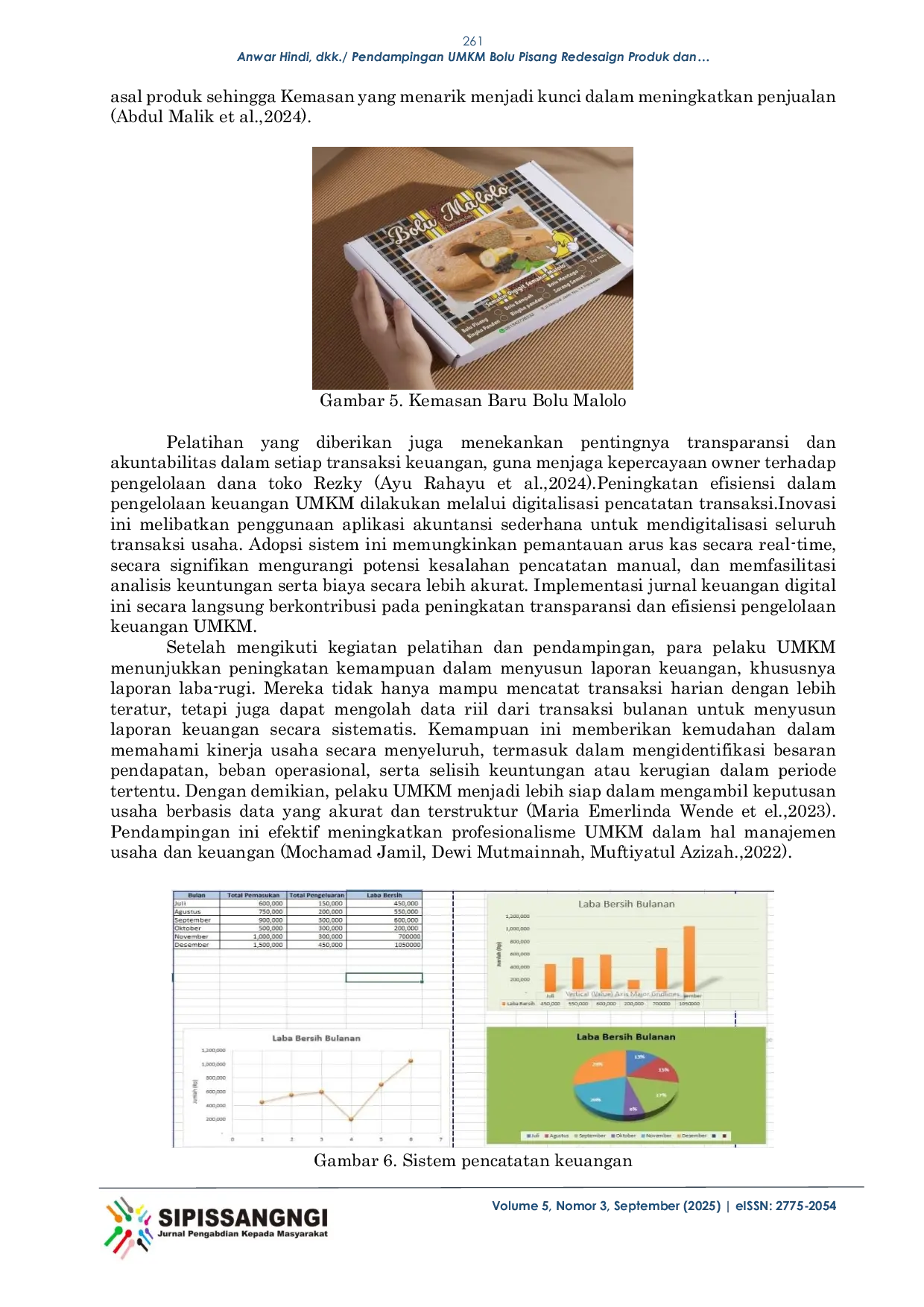 JURIS Pendampingan UMKM Bolu Pisang Redesain Produk dan Pengembangan Pemasaran Sebagai Oleh Oleh Khas Polewali