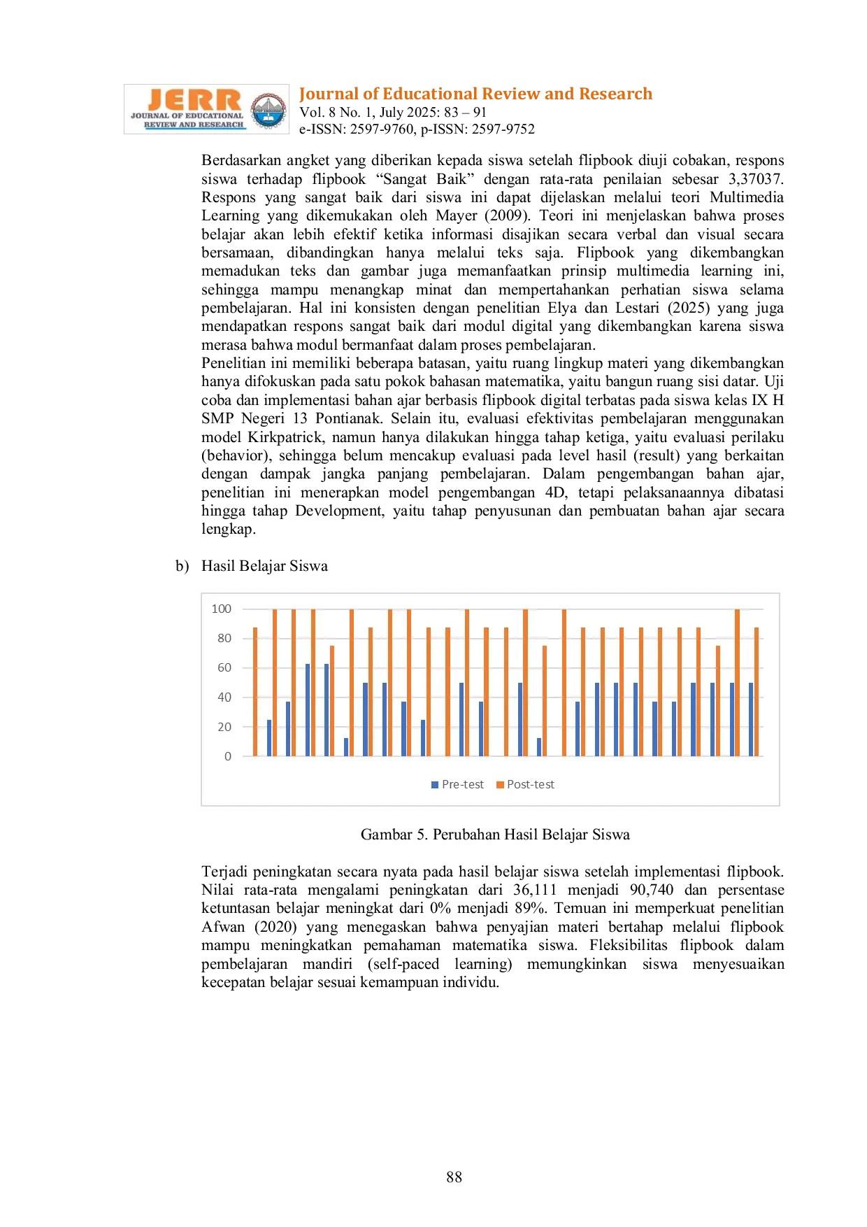 JURIS Pengembangan Bahan Ajar Berbasis Flipbook Sebagai Media Pembelajaran Yang Efektif