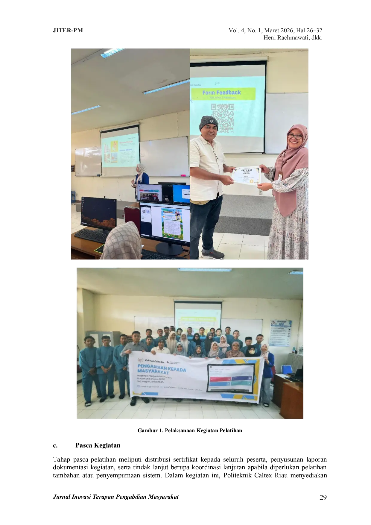 JURIS Pelatihan Penggunaan Website Bursa Kerja Khusus untuk Meningkatkan Penyaluran Lulusan SMK