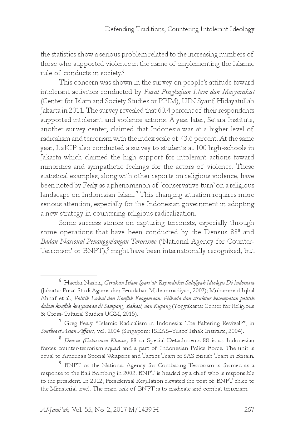 juris Defending Traditions Countering Intolerant Ideologies Re energizing the Role of Modin in Modern Java