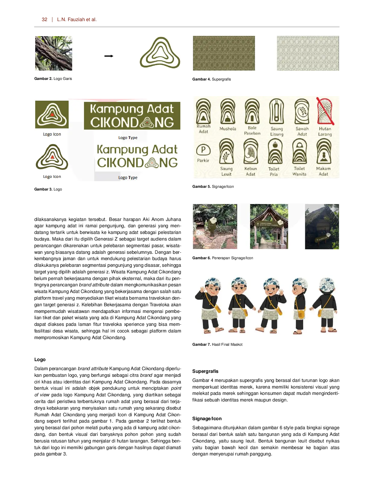 JURIS Perancangan Brand Attribute Wisata Kampung Adat Cikondang Desa Lamajang bersama Traveloka dalam Menciptakan Recognition pada Generasi Z di Bandung