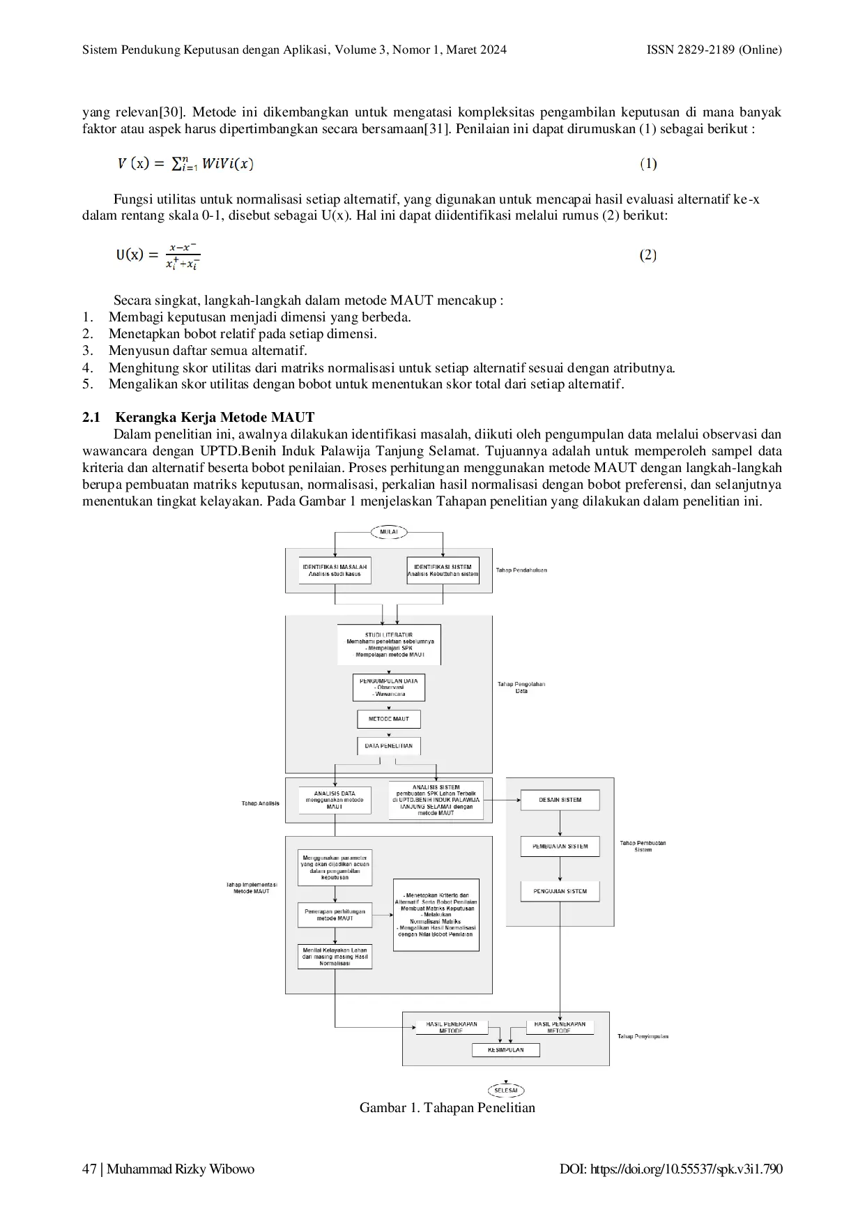 juris Analisis Kualitas Tanah sebagai Faktor Keberhasilan Lahan Pertanian dengan Pendekatan Sistem Pendukung Keputusan