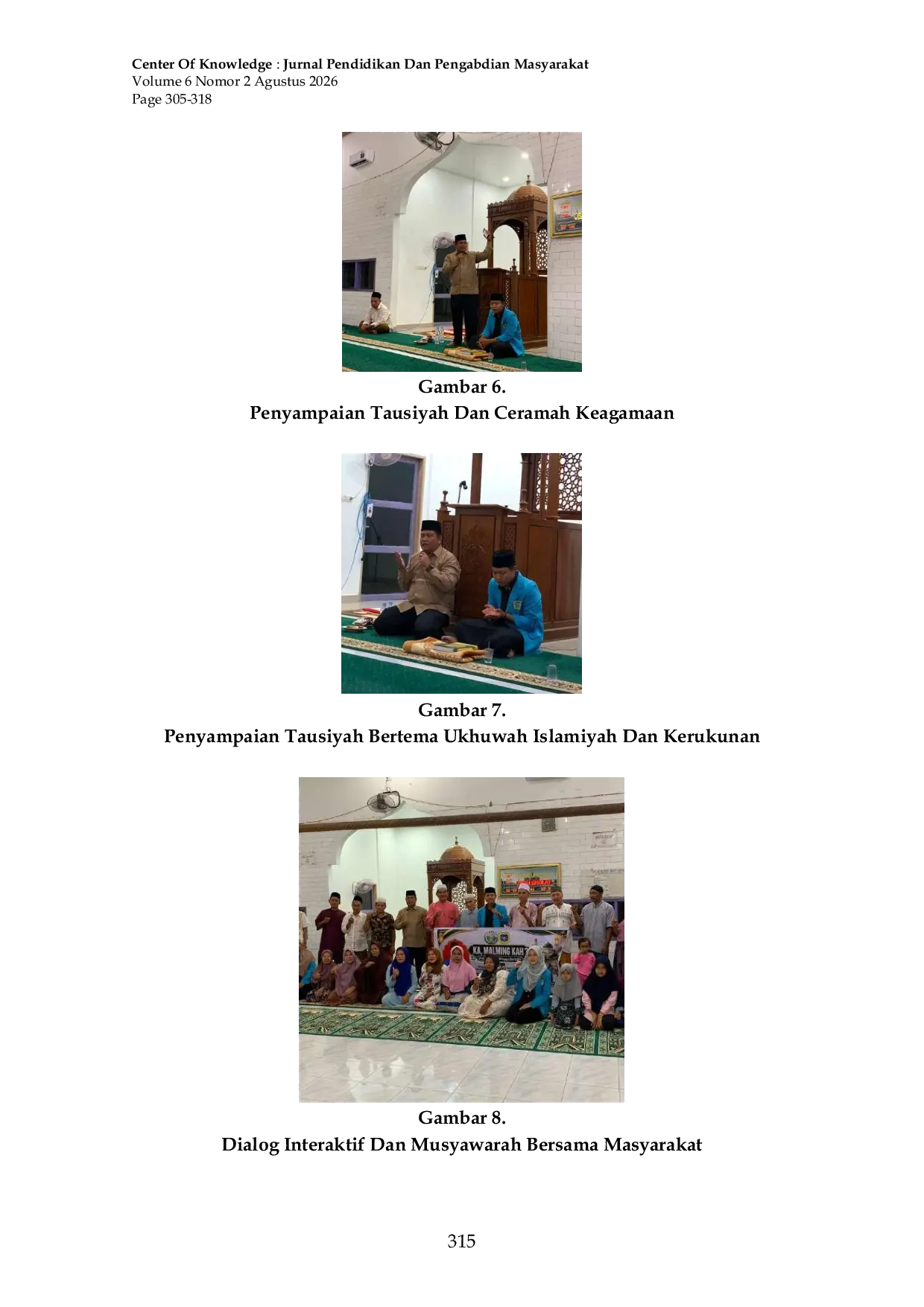 JURIS Menjaga Ukhuwah Islamiyah dan Kerukunan di Tengah Masyarakat Desa Tebing Linggahara