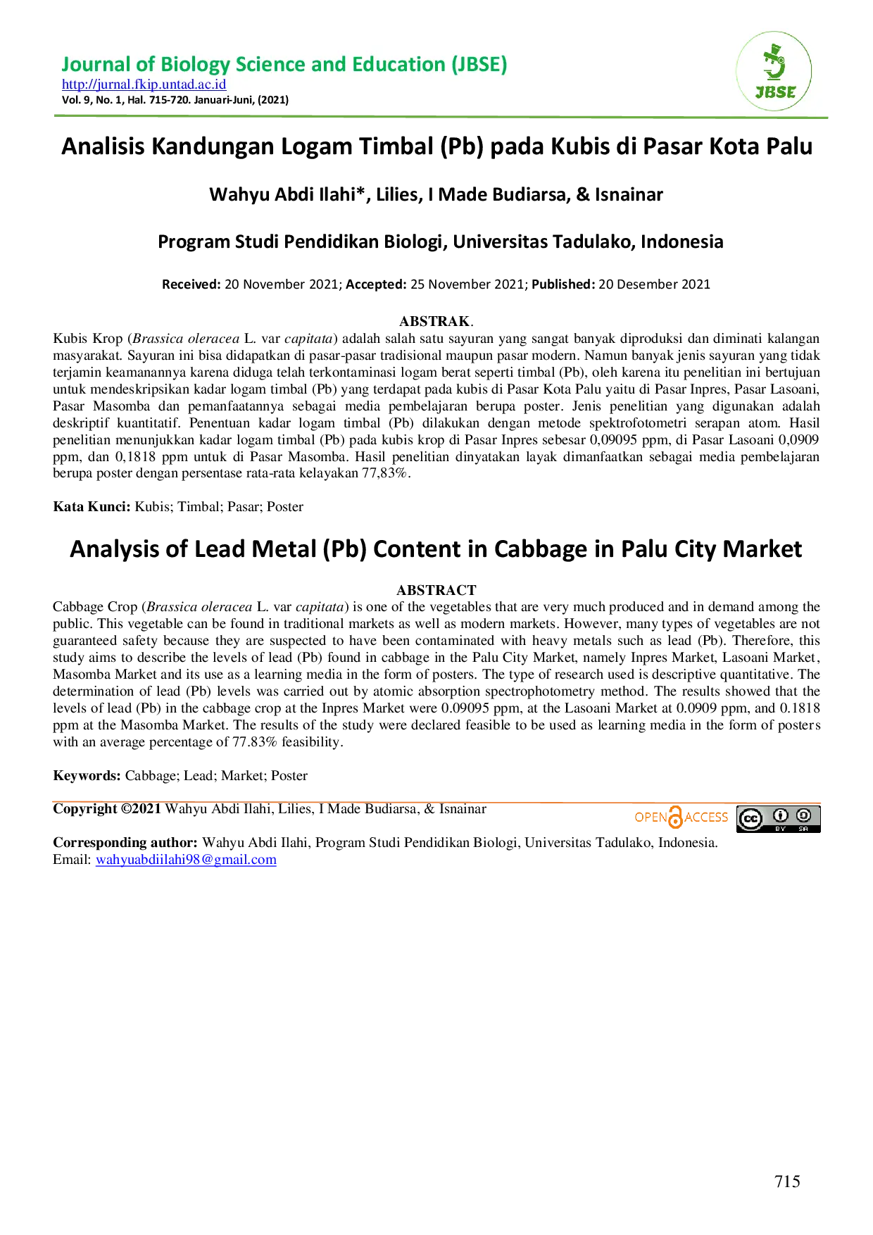 JURIS Analisis Kandungan Kimia Tumbuhan Suruhan Peperomia pellucida Sebagai Obat Herbal