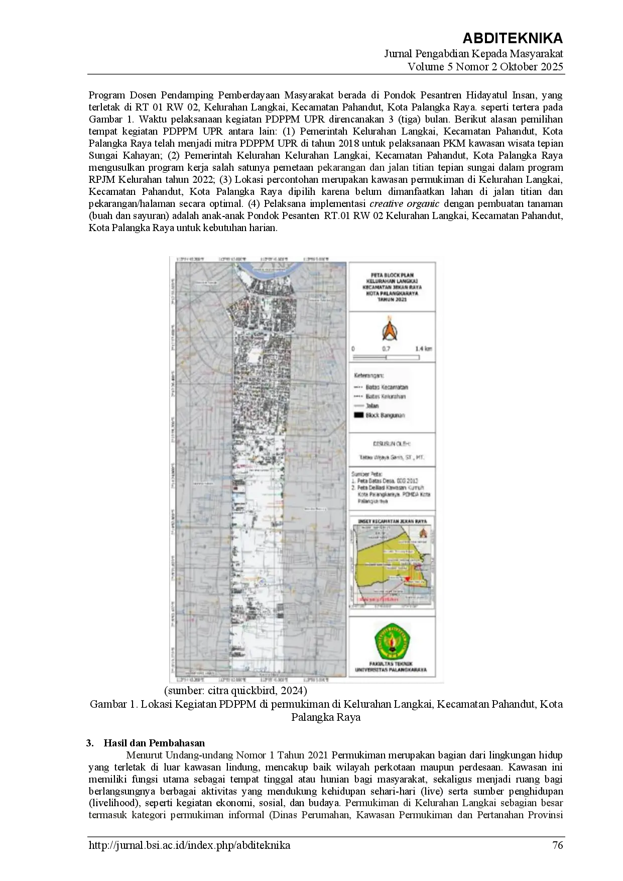 juris Partisipasi Masyarakat Dalam Implementasi Hidroponik Di Permukiman Kota Palangka Raya