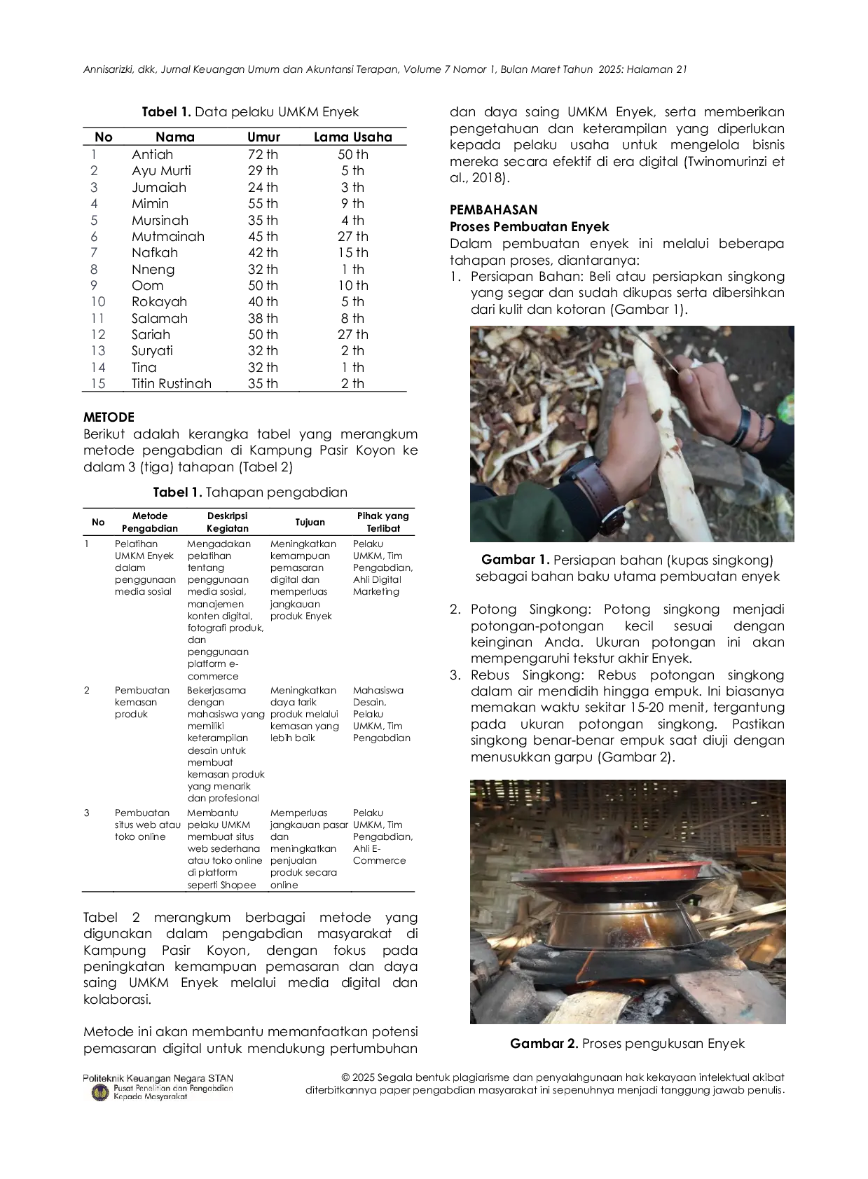 JURIS Pembinaan UMKM Enyek Menyiasati Persaingan dengan Inovasi Digital