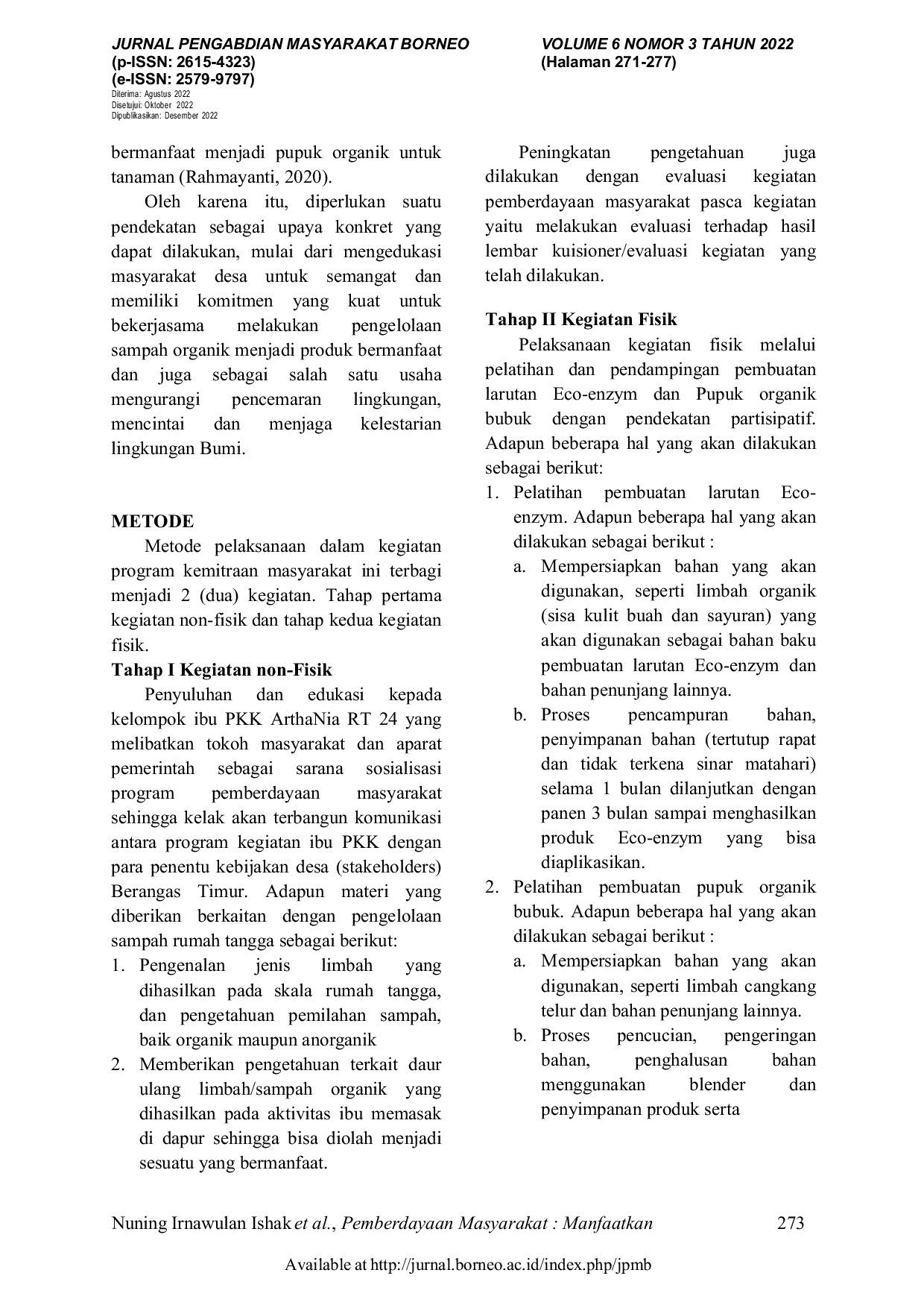 JURIS Pemberdayaan Masyarakat Manfaatkan Sampah Dapurmu Sebagai Usaha Mencintai Bumi