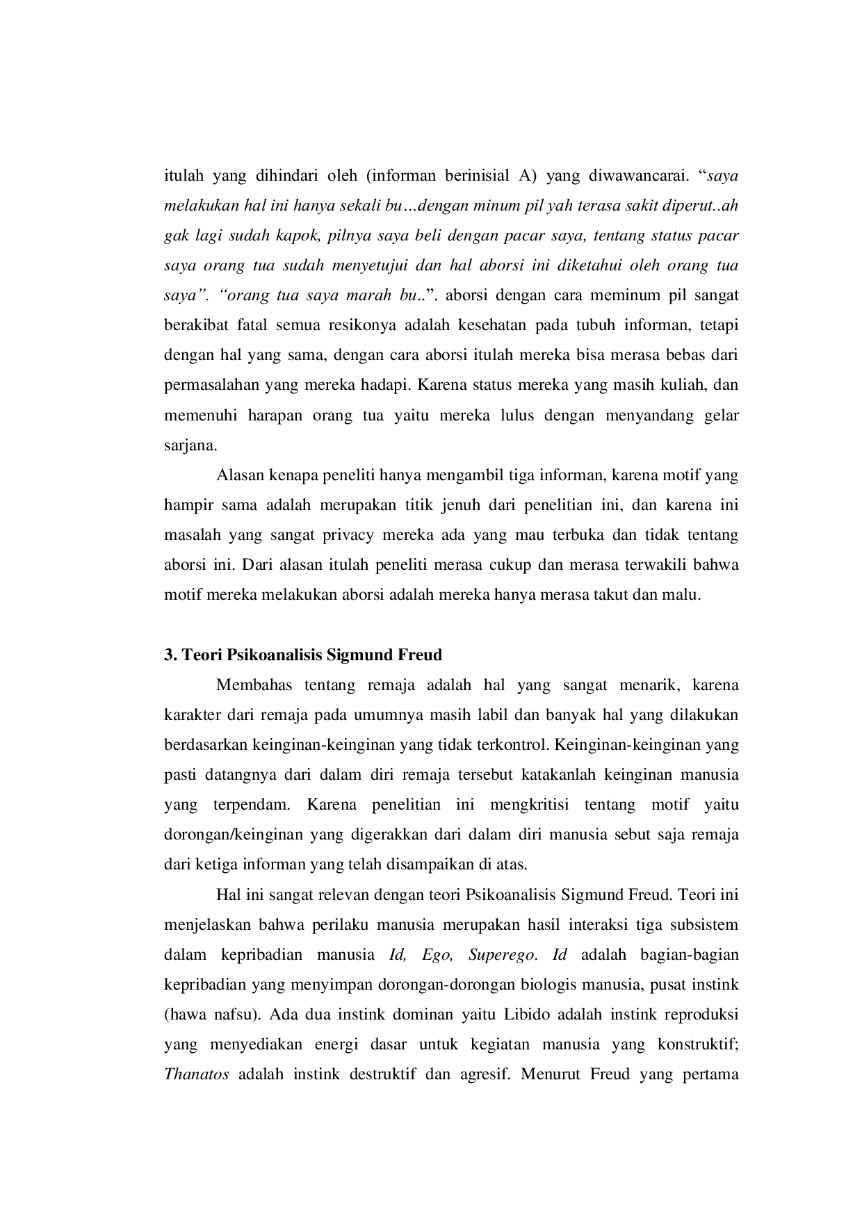 JURIS Motif Pelaku Aborsi Di Kalangan Remaja Dan Solusinya Studi Kasus Terhadap Mahasiswa di Universitas Trunojoyo Madura dengan Pendekatan Psikologi Komunikasi