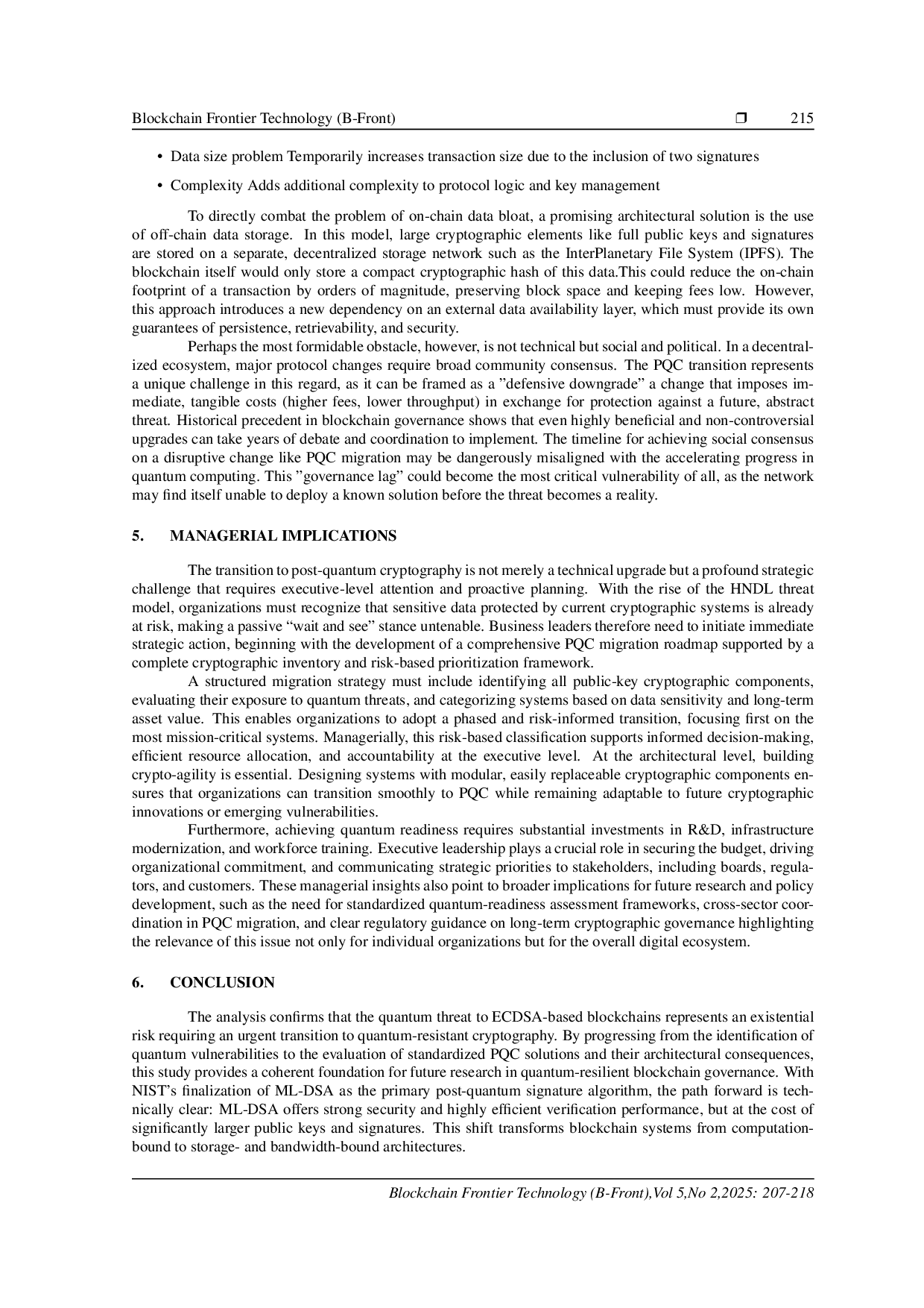 JURIS Migration of Blockchain Systems to Quantum Resistant Security ECDSA vs NIST MLDSA