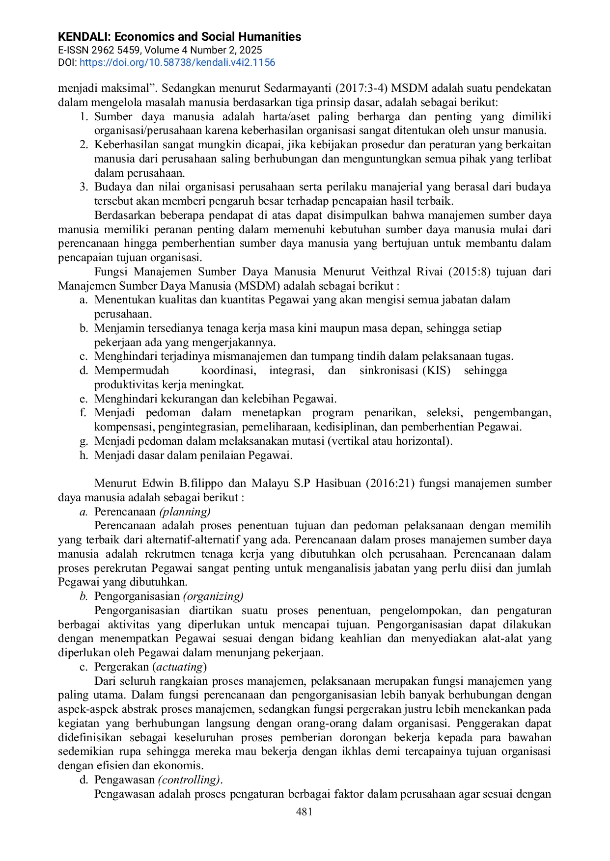 JURIS Pengaruh Kompetensi Dan Pengembangan Karir Terhadap Kepuasan Kerja Pegawai Melalui Komitmen Organisasional Pada PT Jasa Raharja Cabang Sulawesi Selatan