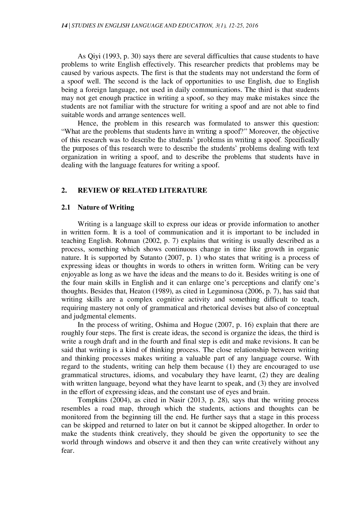 juris Problems in Writing Spoof Texts