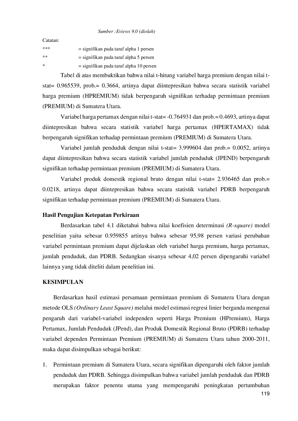 JURIS Ferdinand Tharorogo Wau ANALISIS FUNGSI PERMINTAAN PREMIUM DI SUMATERA UTARA