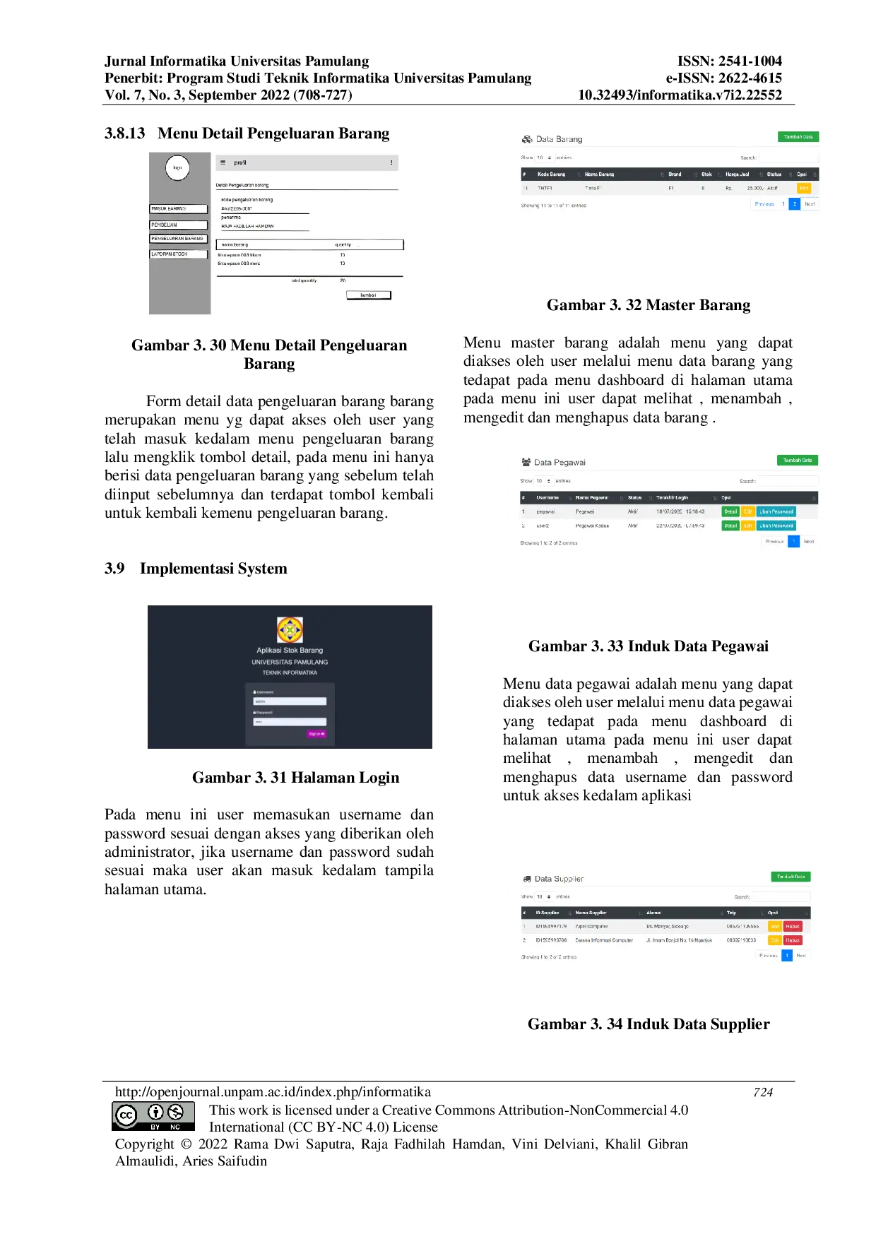 JURIS Merancang Aplikasi Inventory Support IT Berbasis WEB Pada PT Cahaya Lestari Permai Abadi