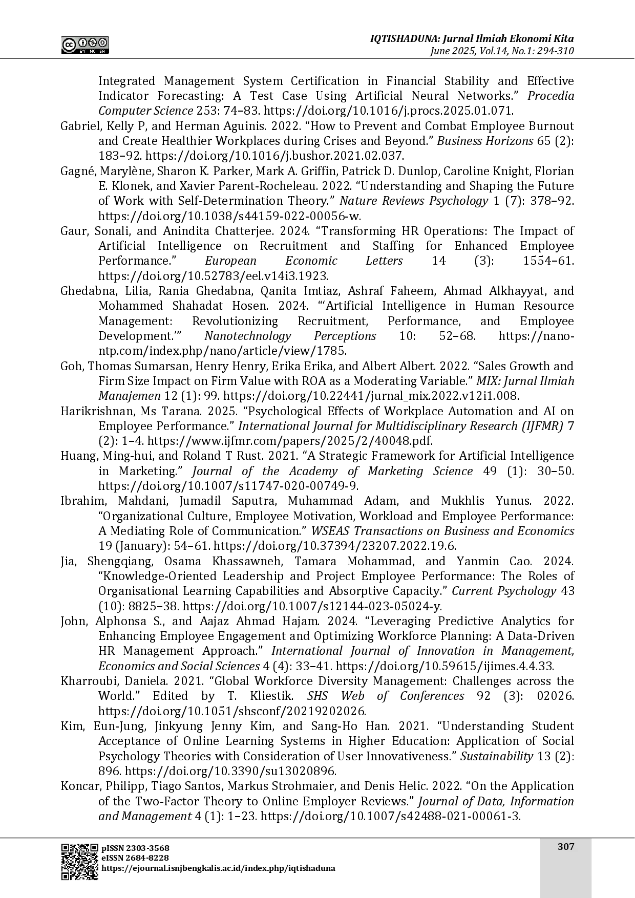 juris Integrity of artificial intelligence in recruitment on employee performance the mediating role of organizational values