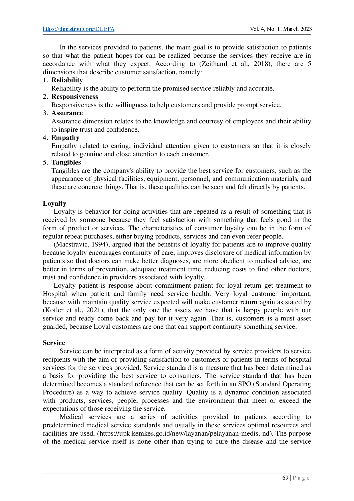 juris Analysis of Factors Affecting Outpatient Loyalty at Ananda Bekasi Hospital with Satisfaction as an Intervening Variable