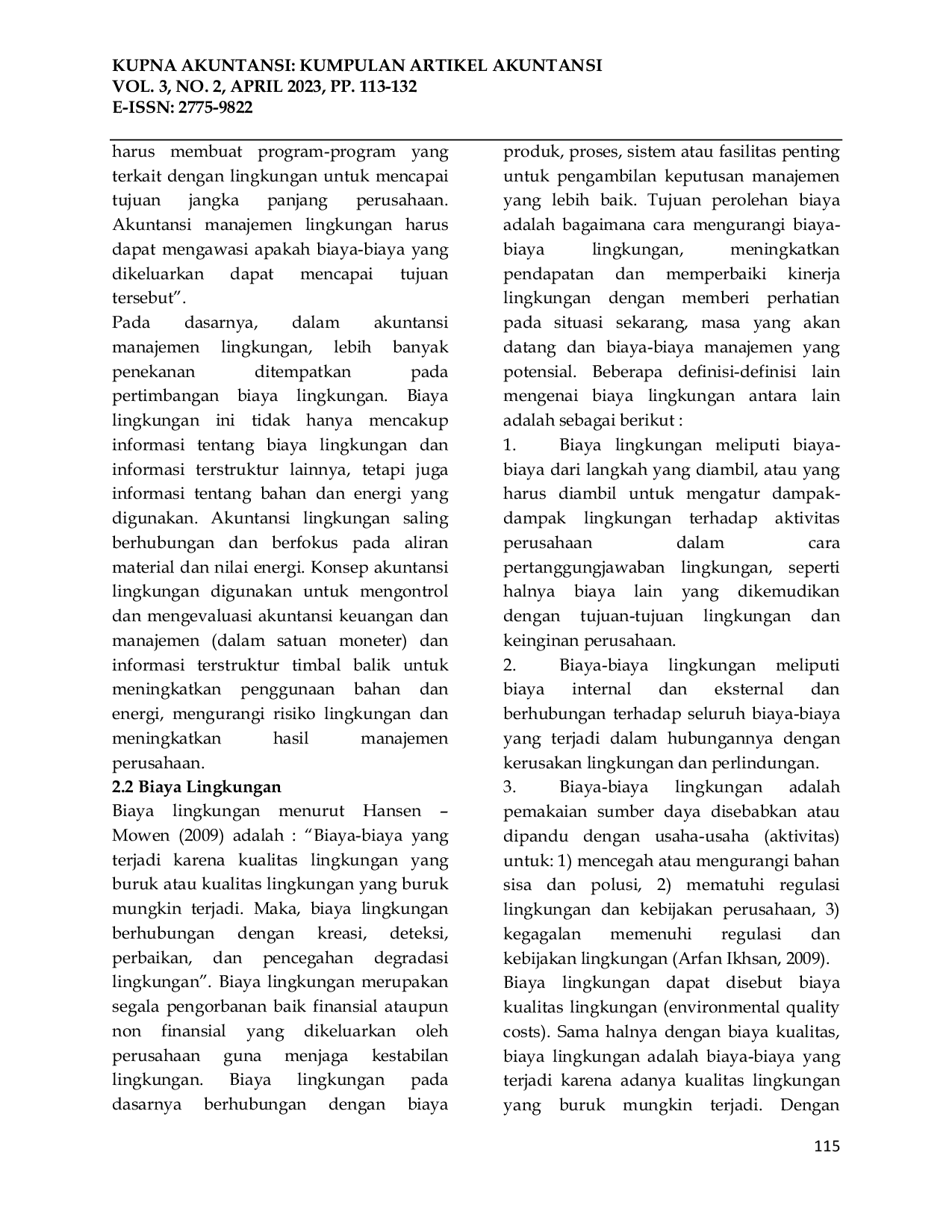 JURIS A Analisis Penerapan Akuntansi Manajemen Lingkungan Pada Rumah Sakit Negeri Di Kabupaten Seram Bgaian Barat