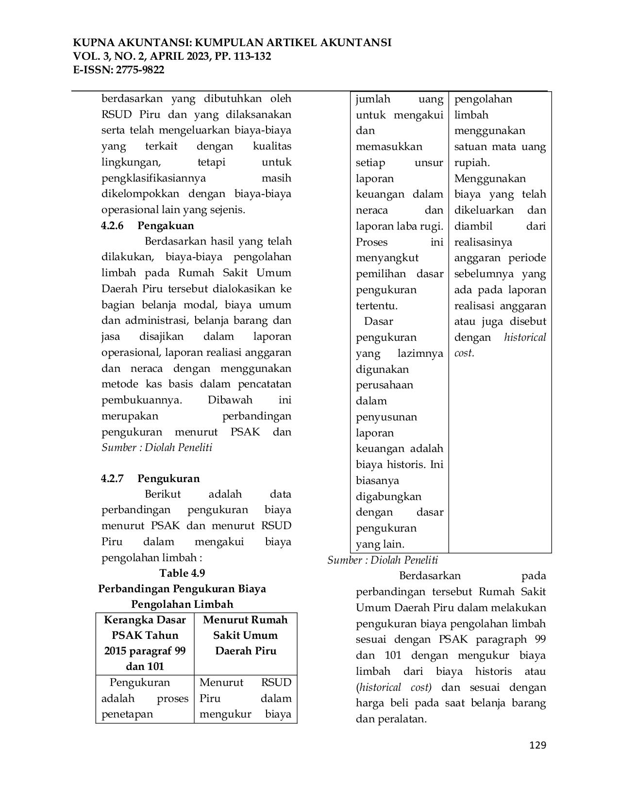 JURIS A Analisis Penerapan Akuntansi Manajemen Lingkungan Pada Rumah Sakit Negeri Di Kabupaten Seram Bgaian Barat