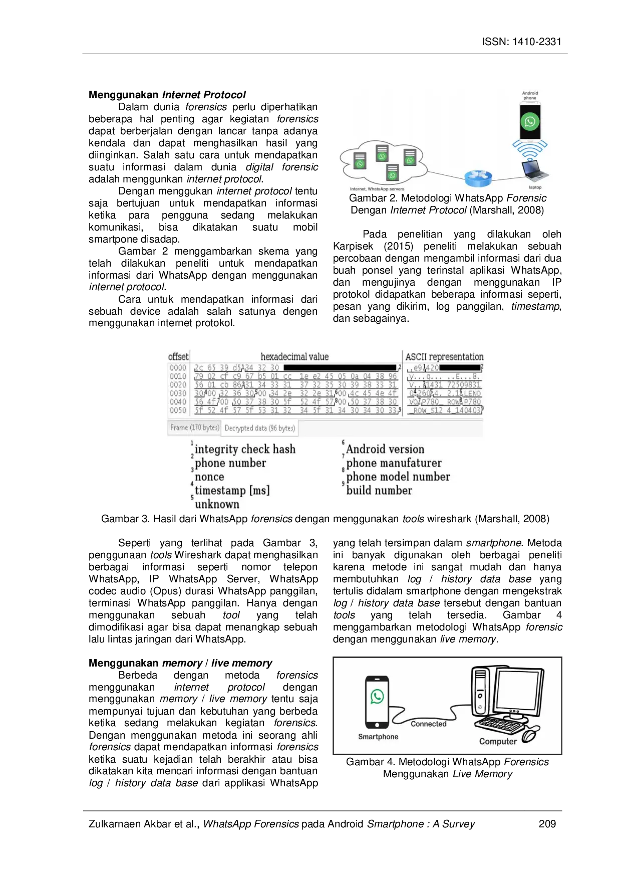 JURIS WhatsApp Forensics Pada Android Smartphone A Survey