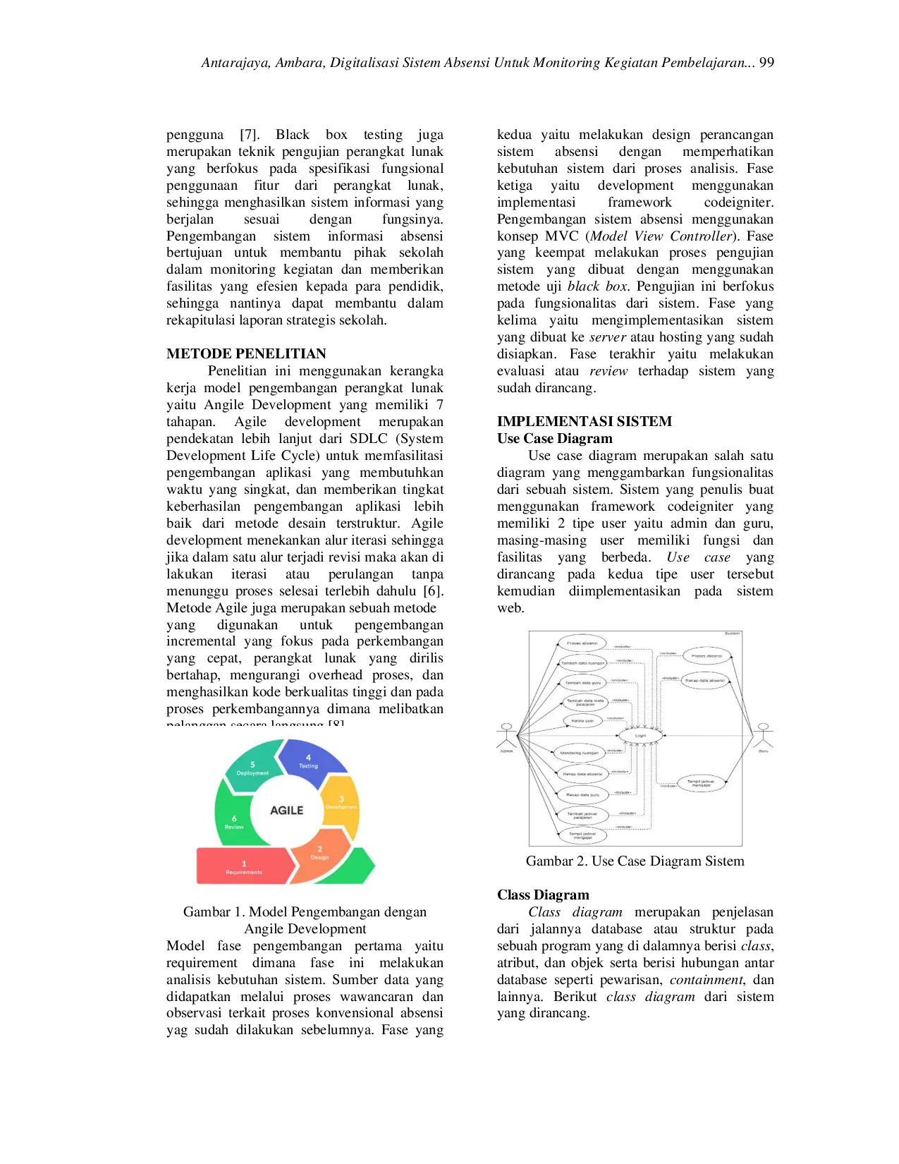 JURIS Digitalisasi Sistem Absensi Untuk Monitoring Kegiatan Pembelajaran Berbasis Web Responsive