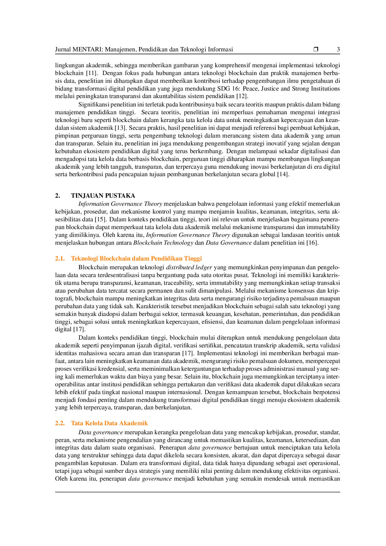 JURIS Beyond Digitization Blockchain Data Governance for Trustworthy Academic Ecosystems