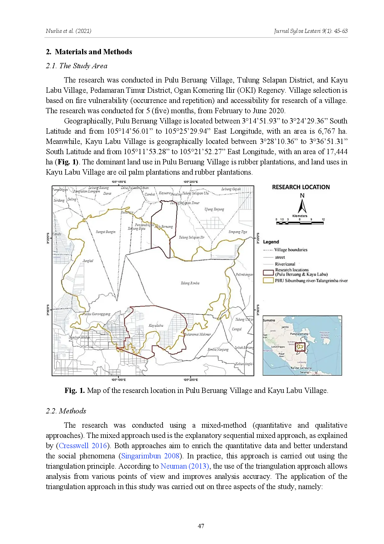 juris Household Livelihood Strategy Based on Capital Assets in Fire Prone Areas Ogan Komering Ilir Regency South Sumatra