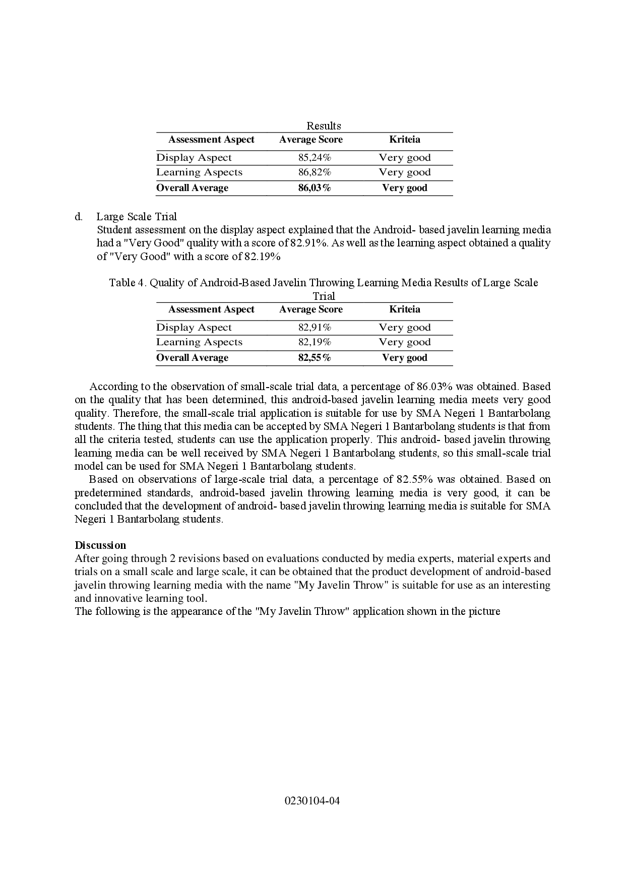 juris My Javelin Throw Android based Javelin Throw Learning Application