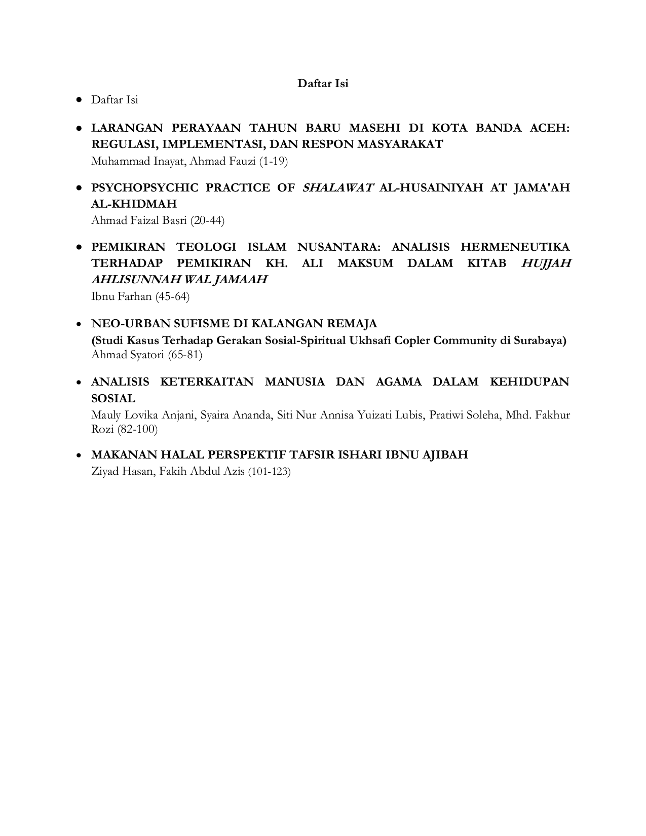 JURIS Neo Urban Sufisme Di Kalangan Remaja Studi Kasus Terhadap Gerakan Sosial Spiritual Ukhsafi Copler Community di Surabaya