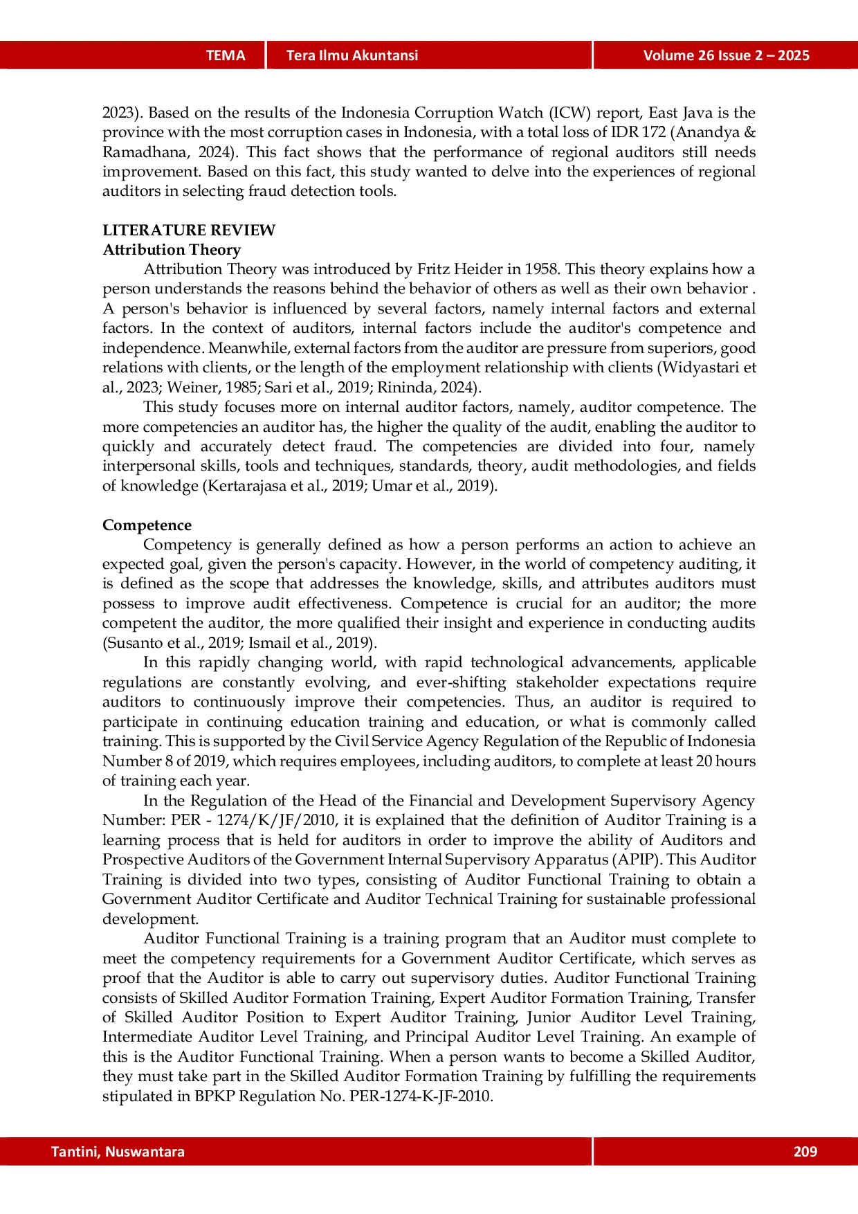 JURIS The Phenomenon of Convenience for Local Government Auditors Using Audit Techniques Conventional