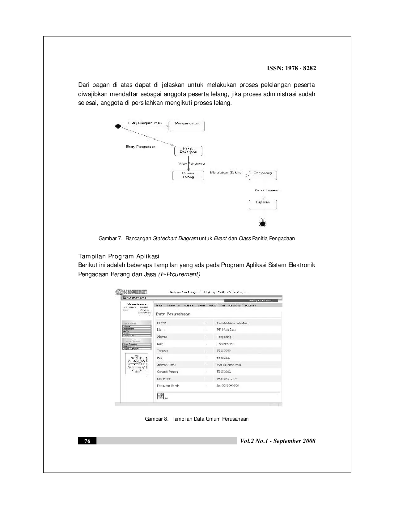 JURIS Membangun EProcurement Pengadaan Barang dan Jasa Dengan Prinsip Good Corporate Governance Dengan Visual UML