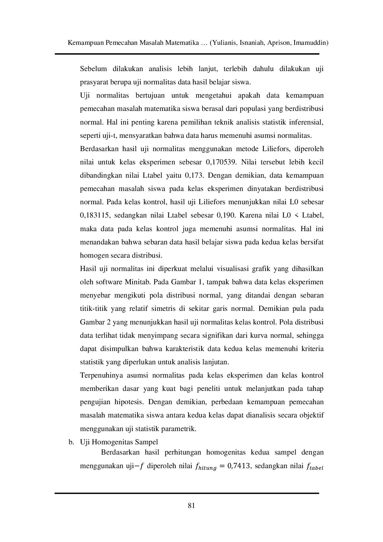 JURIS Kemampuan Pemecahan Masalah Matematika Siswa Melalui Metode Brainstorming